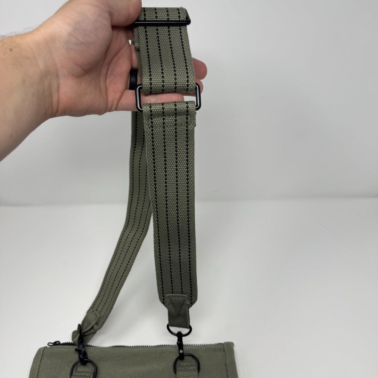 Other The Particulars Nice Pack Cross Body Canvas Bag Light Green Size ONE SIZE - 3 Thumbnail