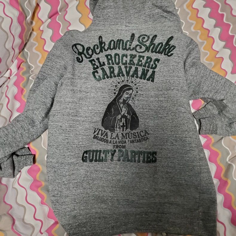 Wacko Maria Wacko maria Distressed Printed Hoodie Tokyo Virgin Mary Pr Size US L / EU 52-54 / 3 - 2 Thumbnail