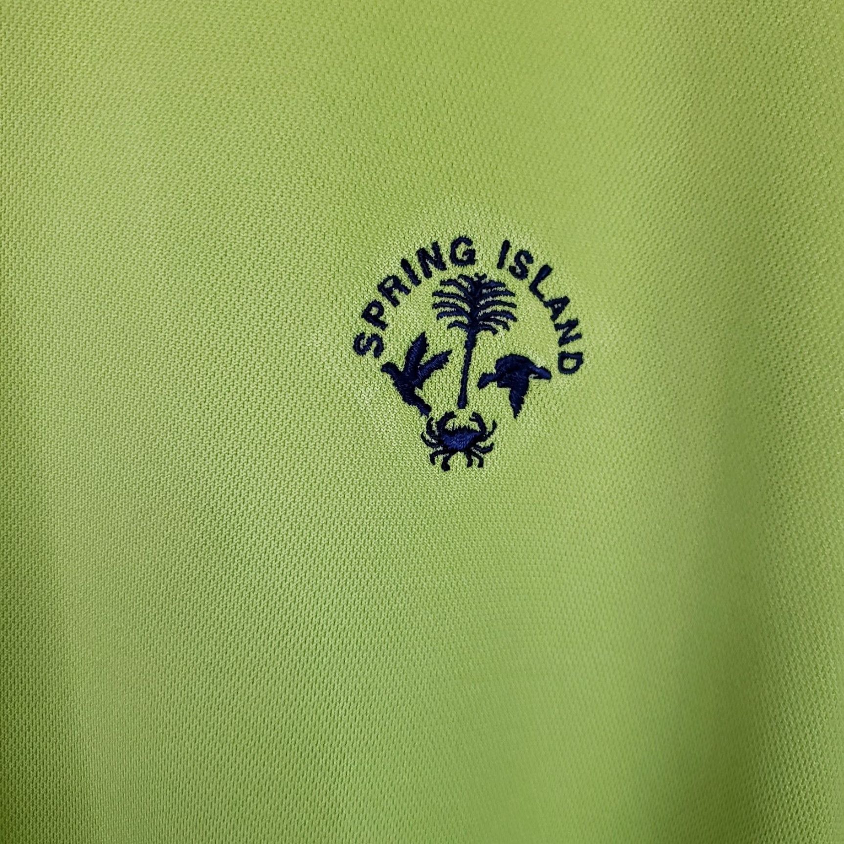Vintage Bobby Jones Polo Shirt Men L Green White Striped Golf Performance Spring Island Size US L / EU 52-54 / 3 - 6 Thumbnail