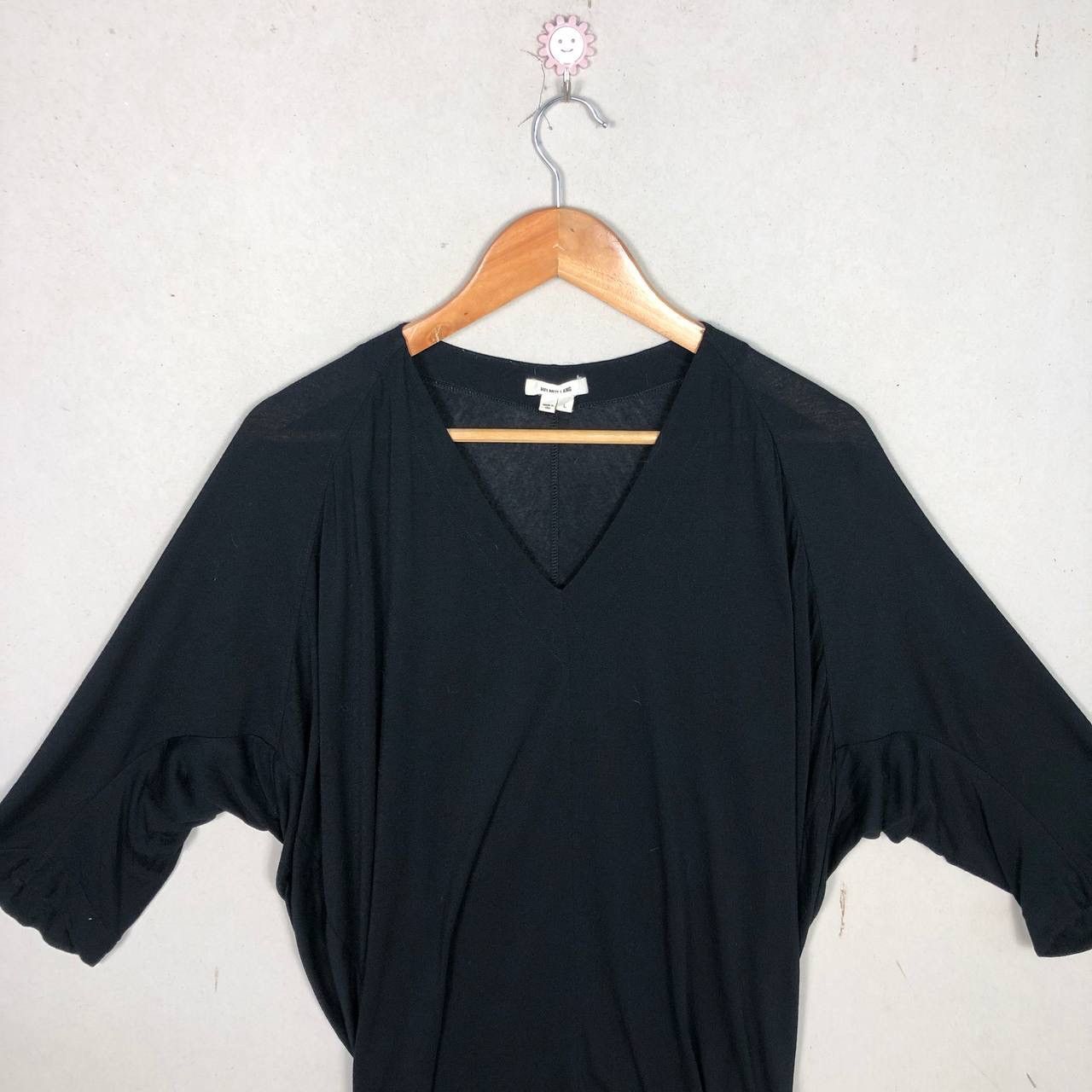 Helmut Lang Helmut Lang Archival Big Tunic Black Kinetic Jersey Top L Size US L / EU 52-54 / 3 - 3 Thumbnail