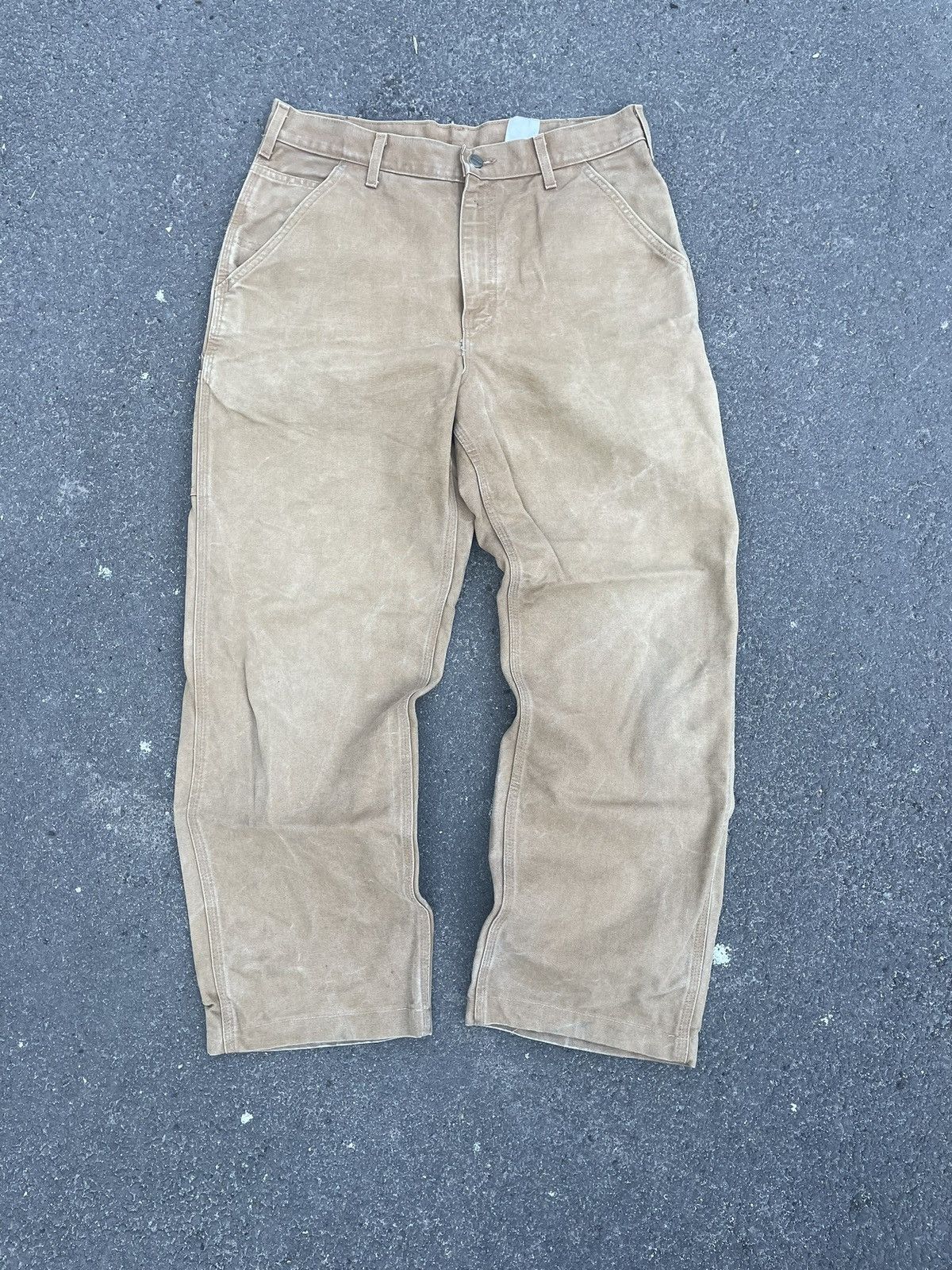 Carhartt Vintage Carhartt carpenter pants faded Size US 34 / EU 50 - 5 Thumbnail