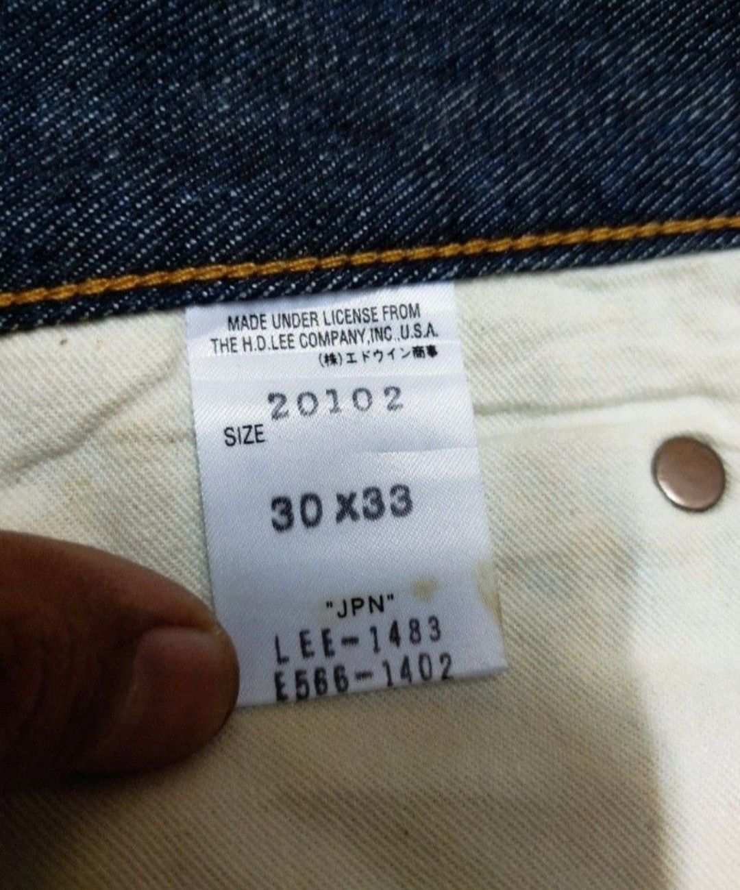 Lee Vintage Lee Rider Bootcut Jeans Size US 30 / EU 46 - 9 Thumbnail
