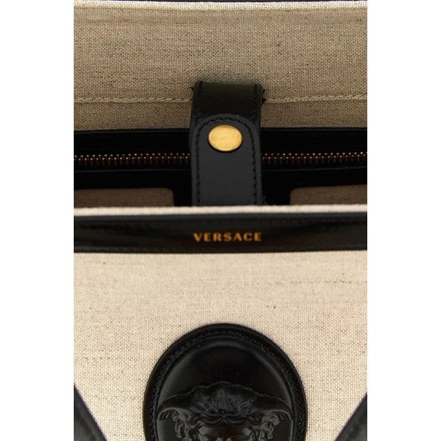 Versace VERSACE Black Medium Riviere Tote Bag New Size ONE SIZE - 4 Thumbnail