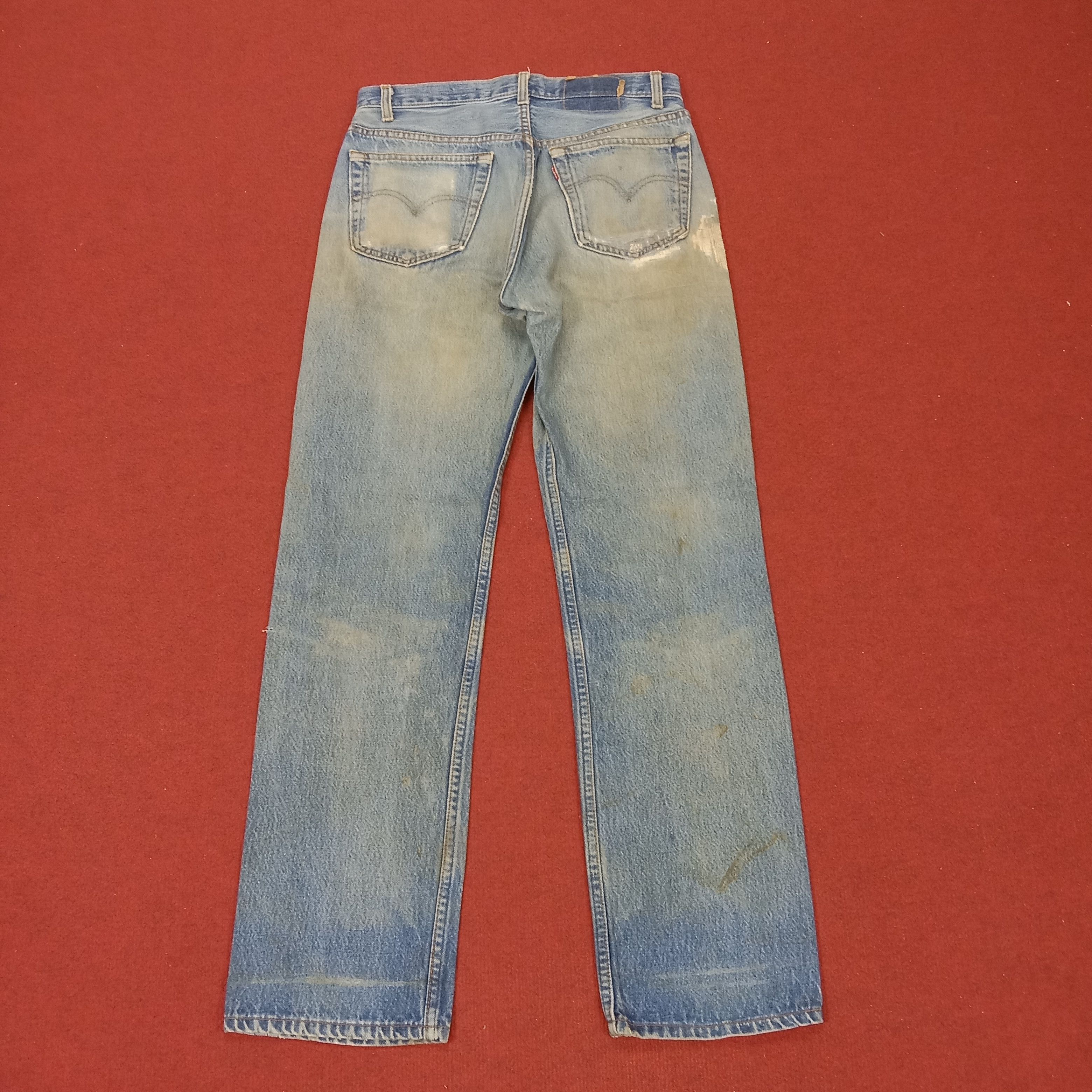 Levi's × Vintage Levis Distressed Jeans Daily Streetwear Style Size US 30 / EU 46 - 4 Thumbnail