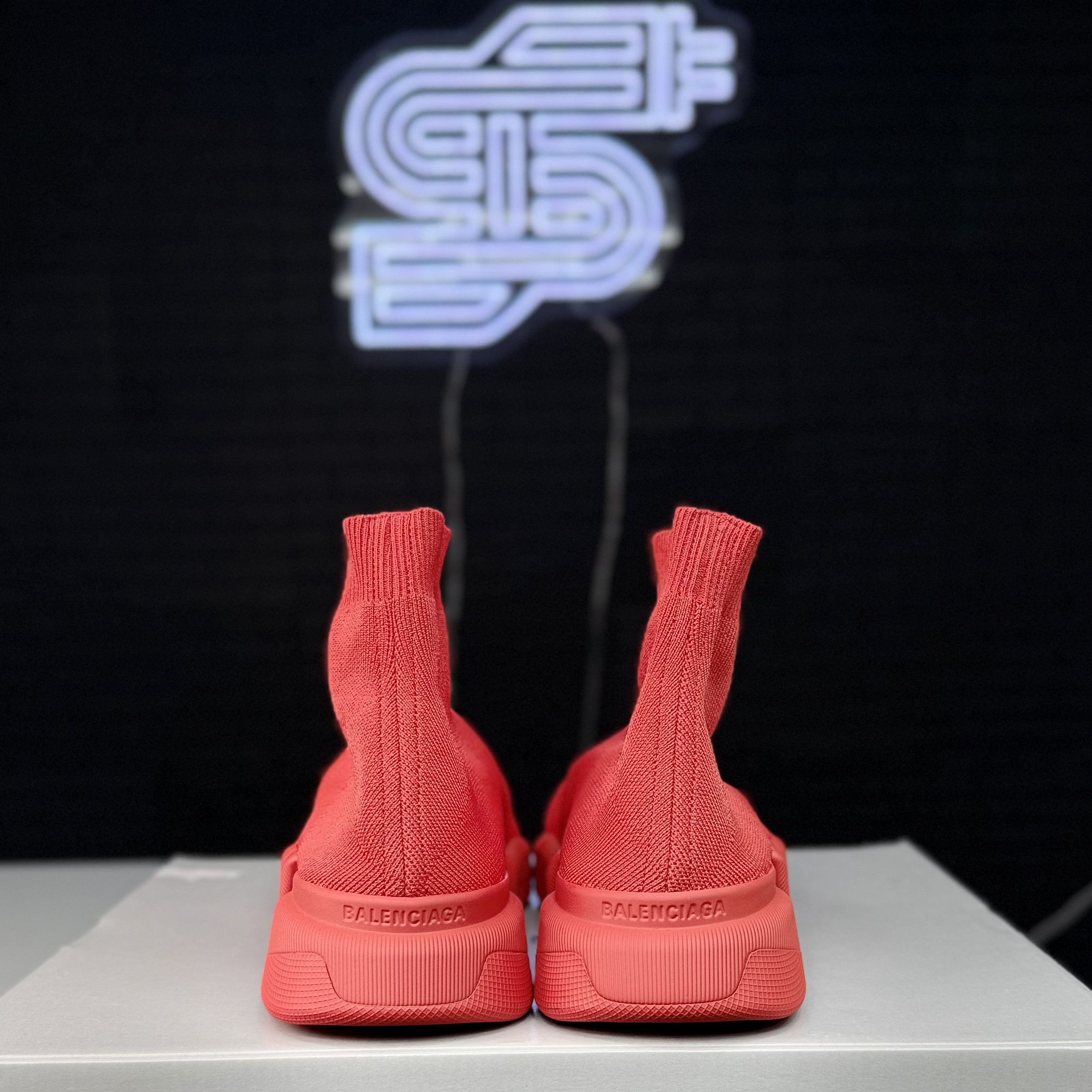 Balenciaga Balenciaga Speed 2.0 Trainer Red Size US 8.5 / EU 41-42 - 6 Thumbnail