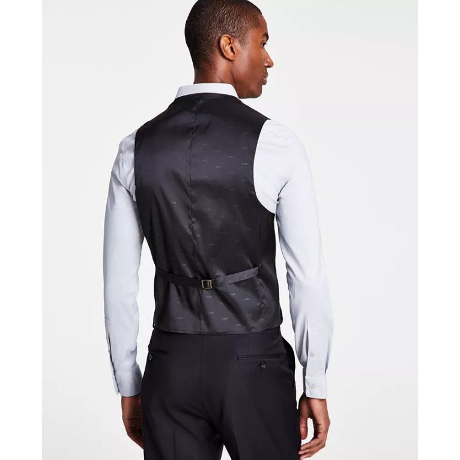Michael Kors Michael Kors Men's Wool-Blend Classic-Fit Suit Vest Size S Size 36R - 2 Thumbnail