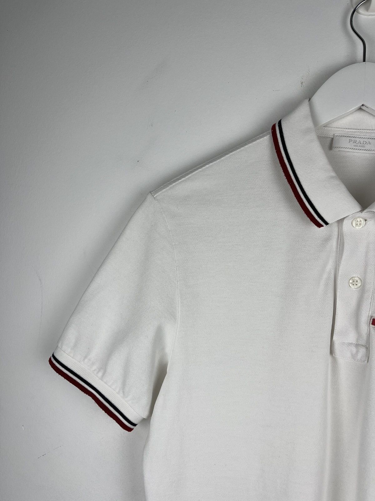 Prada Prada Red Tab Polo Shirt 2018 Size US M / EU 48-50 / 2 - 3 Thumbnail