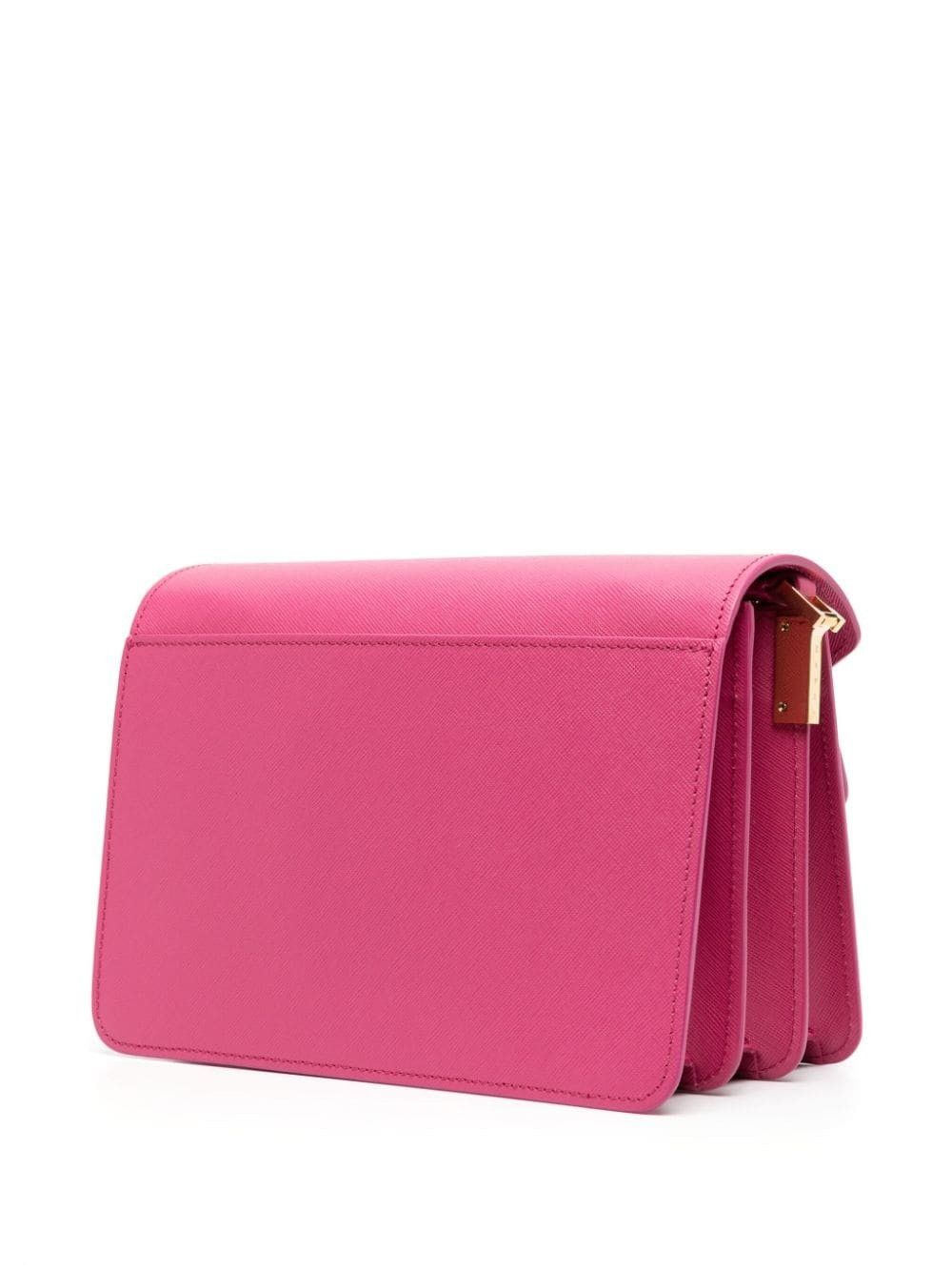 Marni o1f1d3z0725 Size: OS / Trunk Leather Crossbody Bag in Pink Size ONE SIZE - 3 Thumbnail