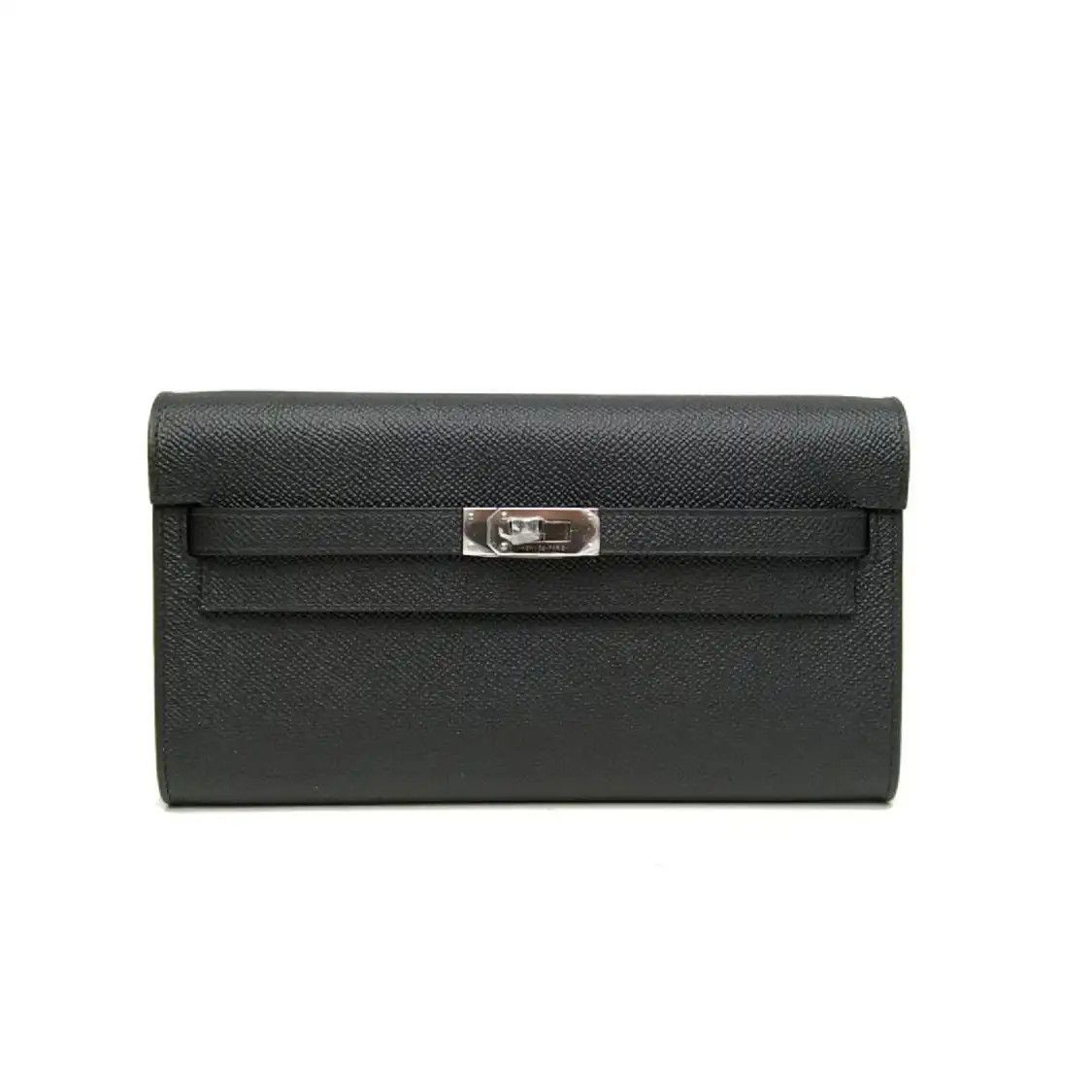 Hermes Hermes Kelly To Go 20 black Epsom cowhide leather crossbody bag silver hardware Size ONE SIZE - 1 Thumbnail
