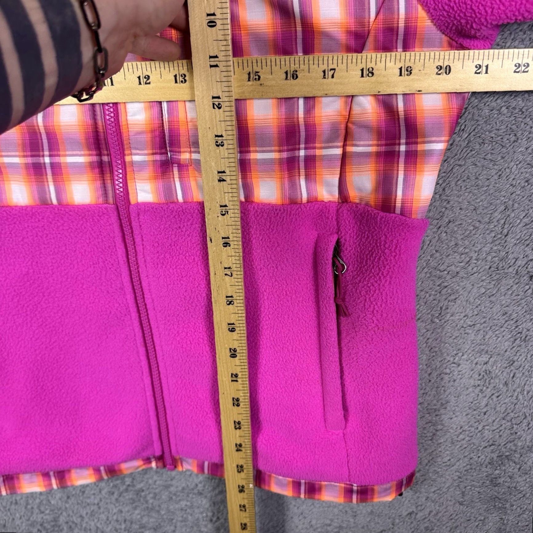 The North Face The North Face Retro Denali Jacket Womens M Full Zip Polartec Plaid Pink Size M / US 6-8 / IT 42-44 - 7 Thumbnail
