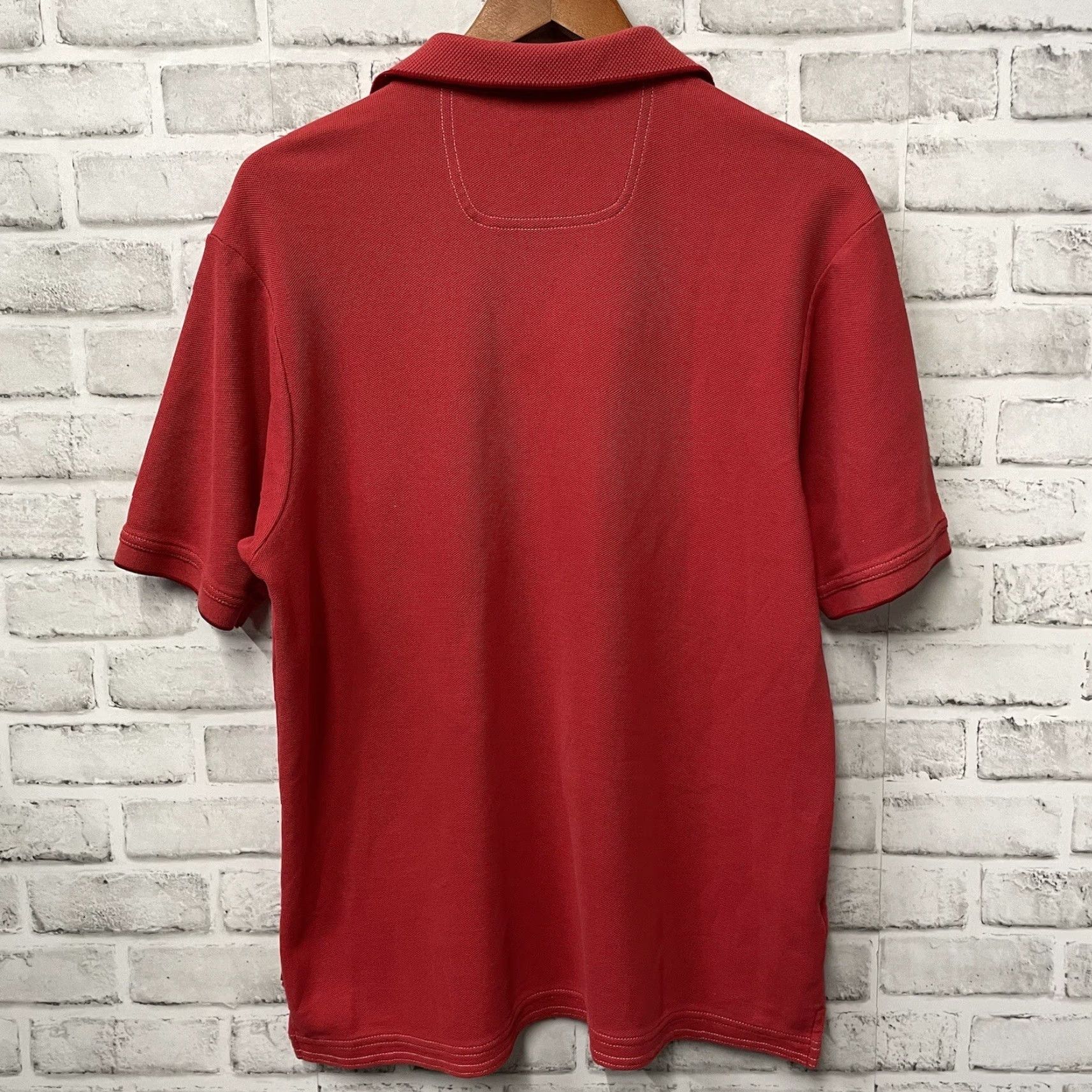 Tommy Bahama Tommy Bahama Red Cotton Polo Shirt Mens Size M Size US M / EU 48-50 / 2 - 5 Thumbnail