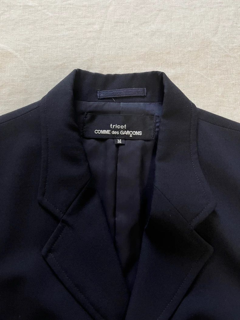 Comme des Garcons Comme des Garcons Navy blue wool suit jacket Size M / US 6-8 / IT 42-44 - 4 Thumbnail