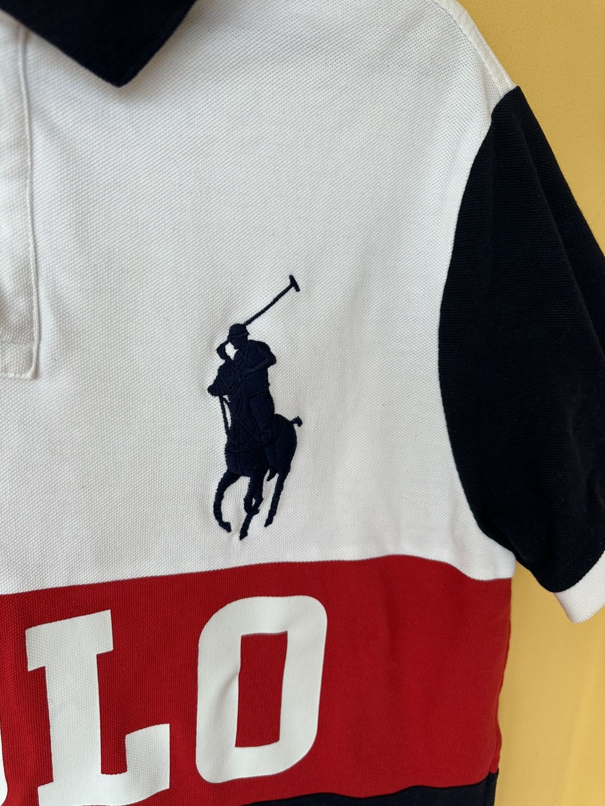 Polo Ralph Lauren Polo Ralph Lauren Shirt Men Red White Blue Big Pony size L Size US L / EU 52-54 / 3 - 2 Thumbnail