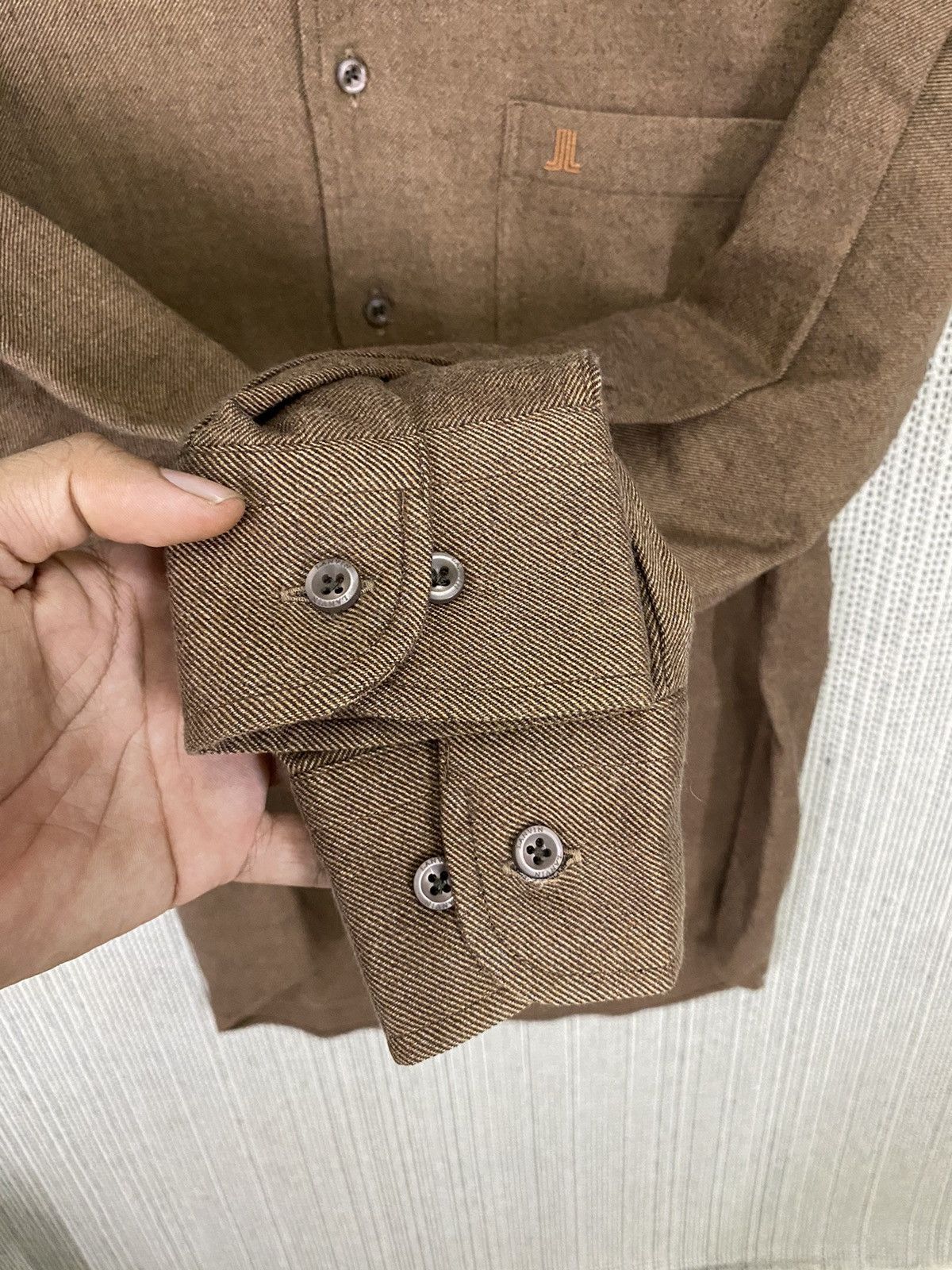 Lanvin × Vintage Vintage lanvin shirt button ups longsleeve Size US L / EU 52-54 / 3 - 9 Thumbnail