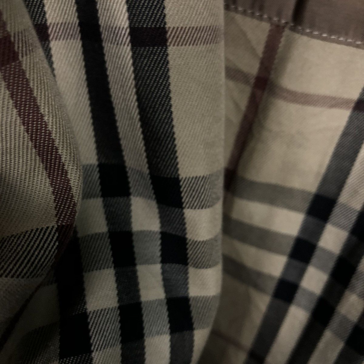 Burberry 📌Vintage Long Jacket Burberry London Nova Check Blanket Size US L / EU 52-54 / 3 - 23 Thumbnail