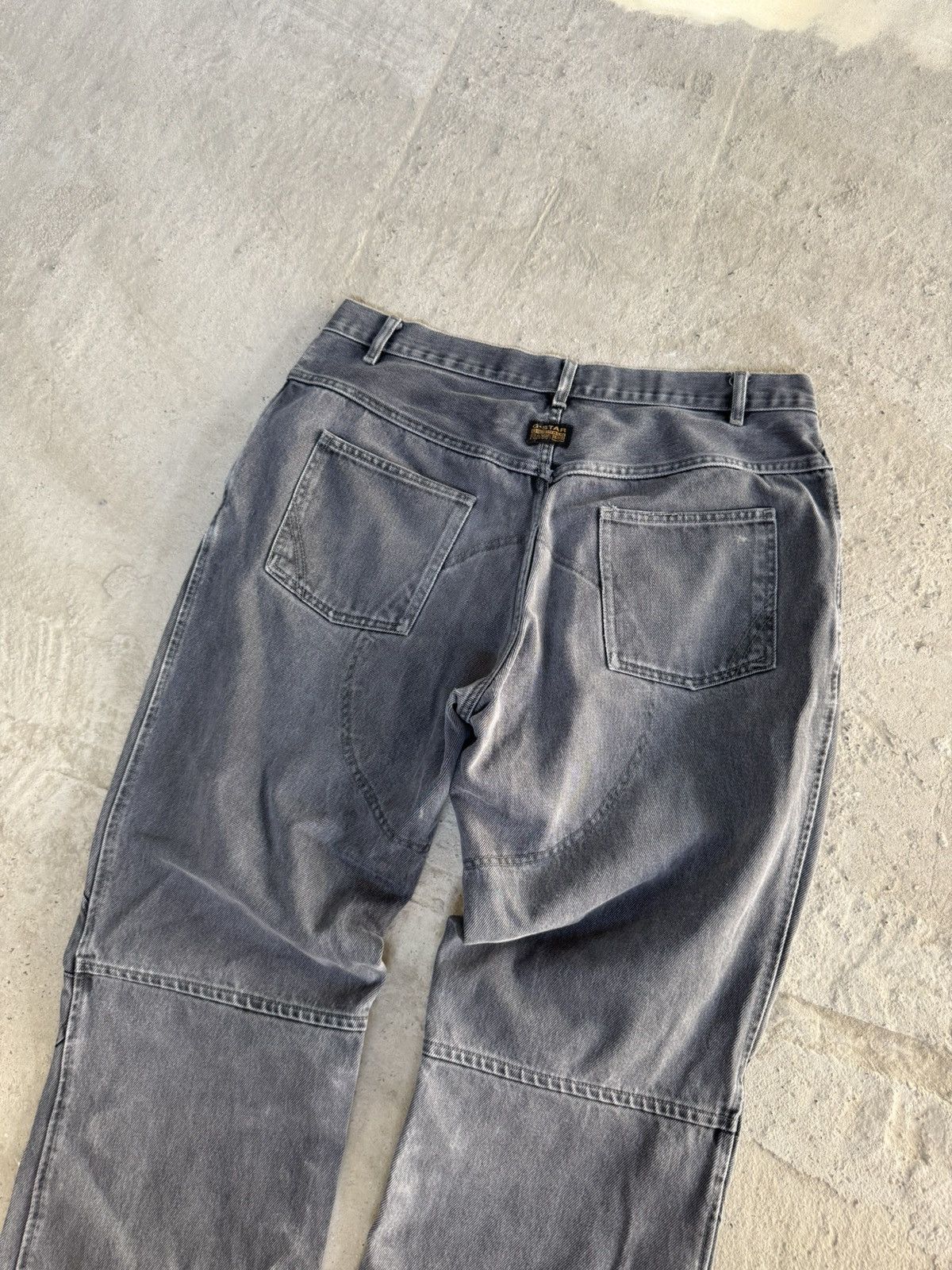 G-Star CRAZY VINTAGE G-STAR DOUBLE KNEE WORKING PANTS Size US 36 / EU 52 - 10 Thumbnail