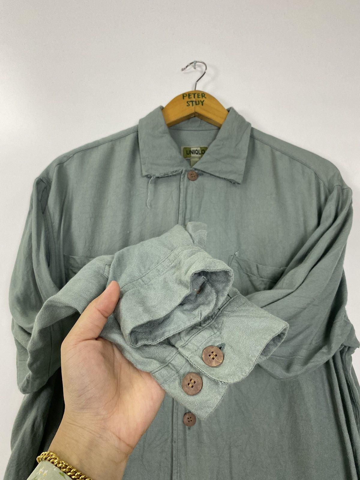 Uniqlo × Vintage Vintage Uniqlo Button Up Size US L / EU 52-54 / 3 - 10 Thumbnail