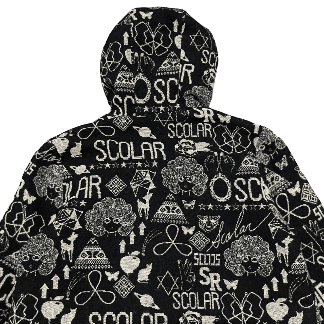 Japanese Brand Vintage Scolar Japanese Wool Coat All Overprint Jacket Size US M / EU 48-50 / 2 - 15 Thumbnail