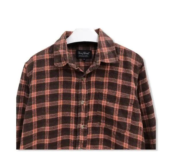 Flannel × Vintage Vintage Troy Bros Plaid Tartan Flannel Shirt 👕 Size US S / EU 44-46 / 1 - 2 Thumbnail