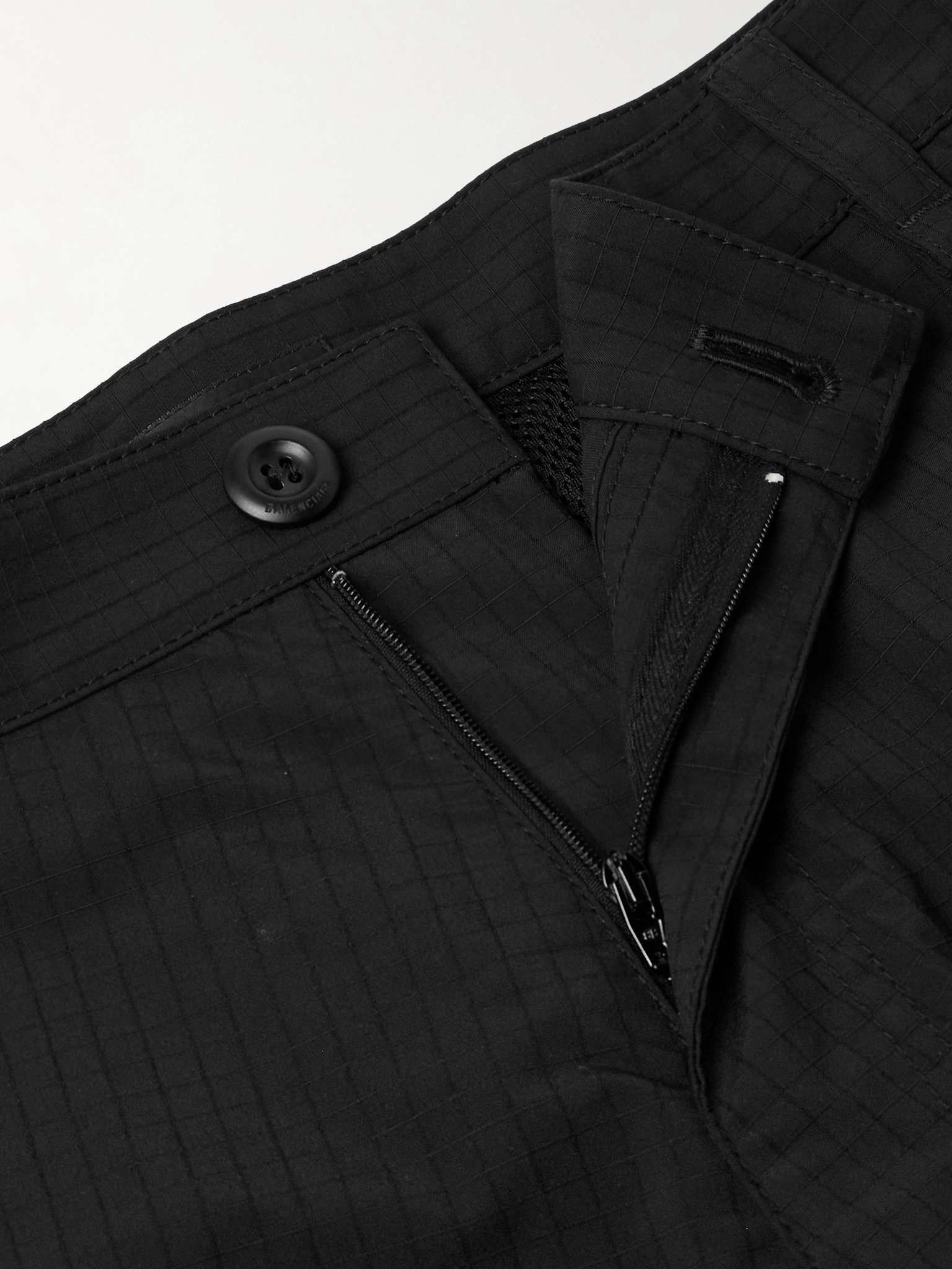 Balenciaga o1bcso1str1025 Unity Sports Icon Light Cargo Pants in Black Size US 32 / EU 48 - 3 Thumbnail