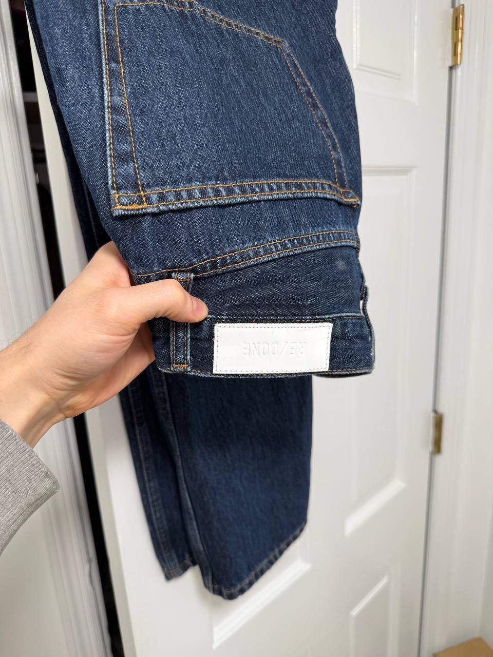 RE/DONE RE/DONE 90s Loose high-rise straight-leg jeans womens 28 Size 28" / US 6 / IT 42 - 2 Thumbnail