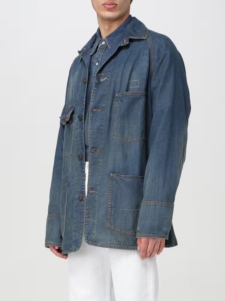 Maison Margiela o1y1124 Denim Jacket in Blue Size US M / EU 48-50 / 2 - 4 Thumbnail