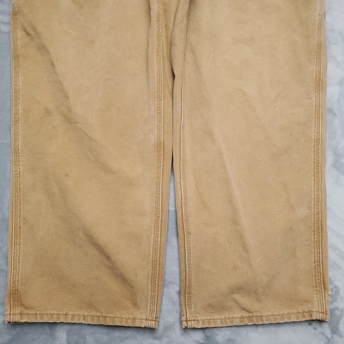 Carhartt VINTAGE Carhartt Pants Men 42x30 Faded Brown Canvas Carpenter Cargo B11 Workwear Size US 42 / EU 58 - 2 Thumbnail