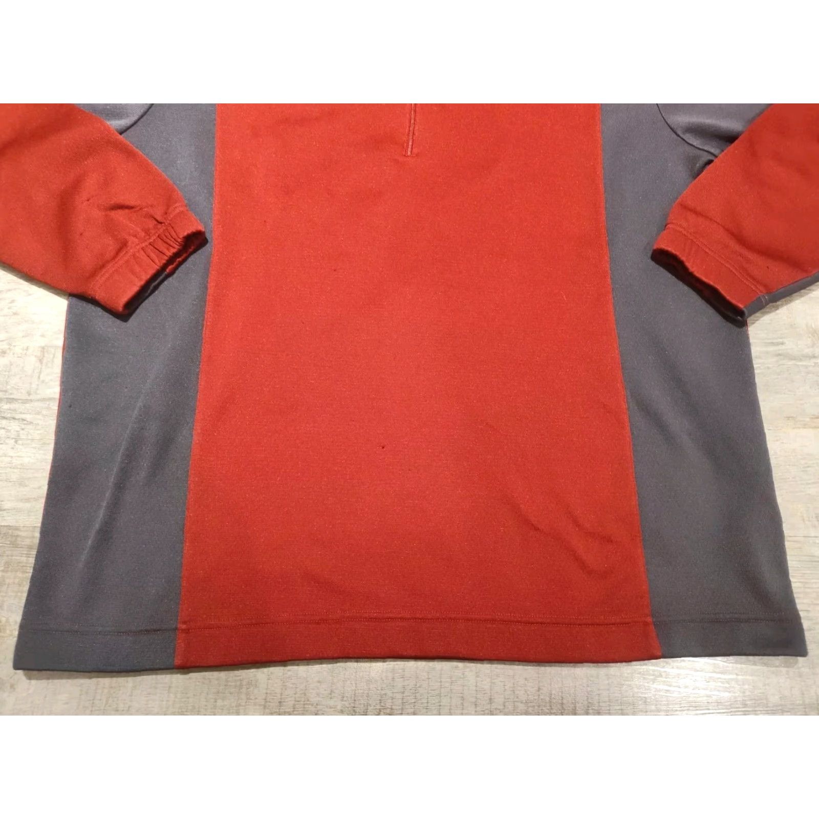 Nike Nike Golf Red Quarter Zip Long Sleeve Pullover Jacket Men’s FITDRY Size L Size US L / EU 52-54 / 3 - 2 Thumbnail