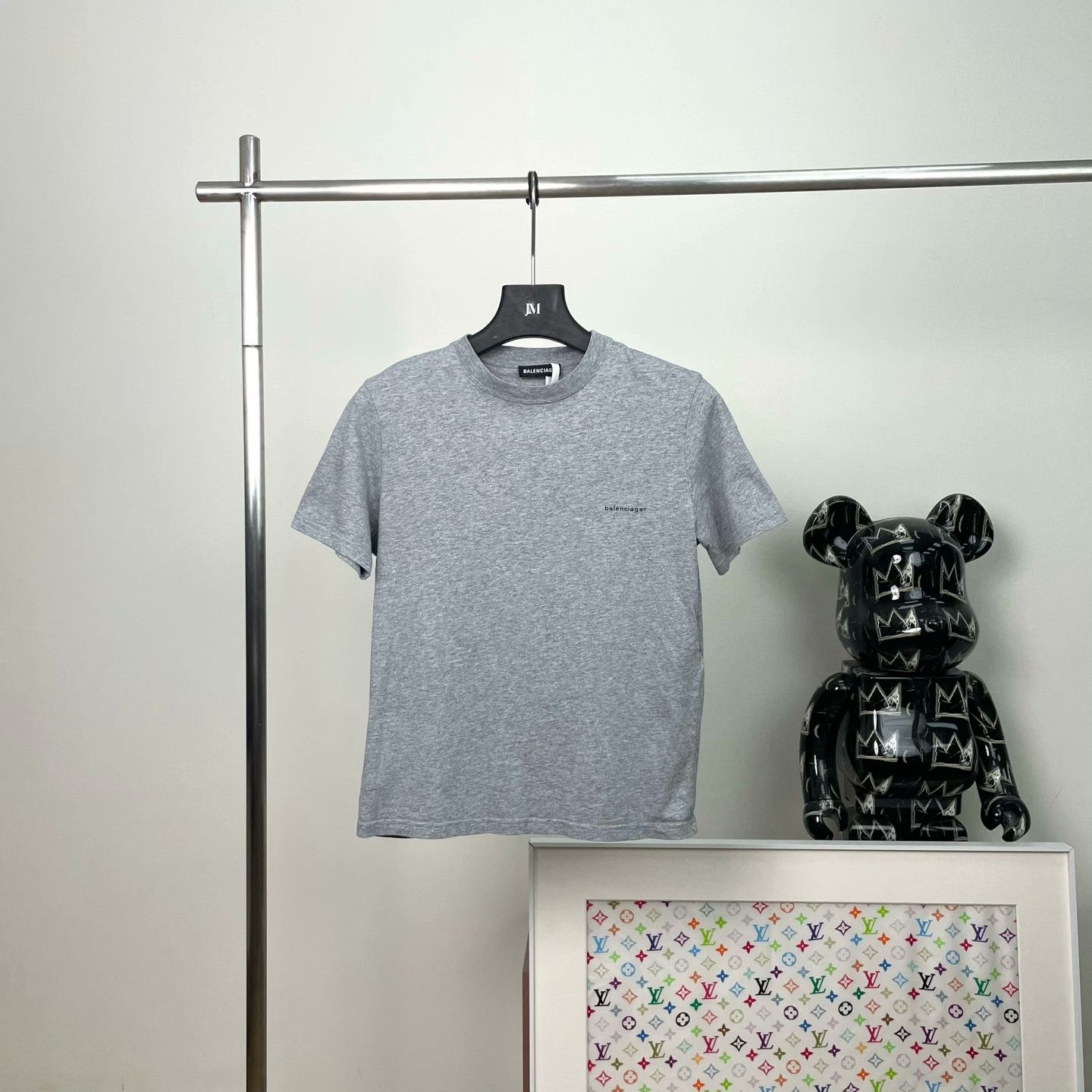 Balenciaga Balenciaga Retro Embroidered T-Shirt XS Women Size XS / US 0-2 / IT 36-38 - 1 Thumbnail