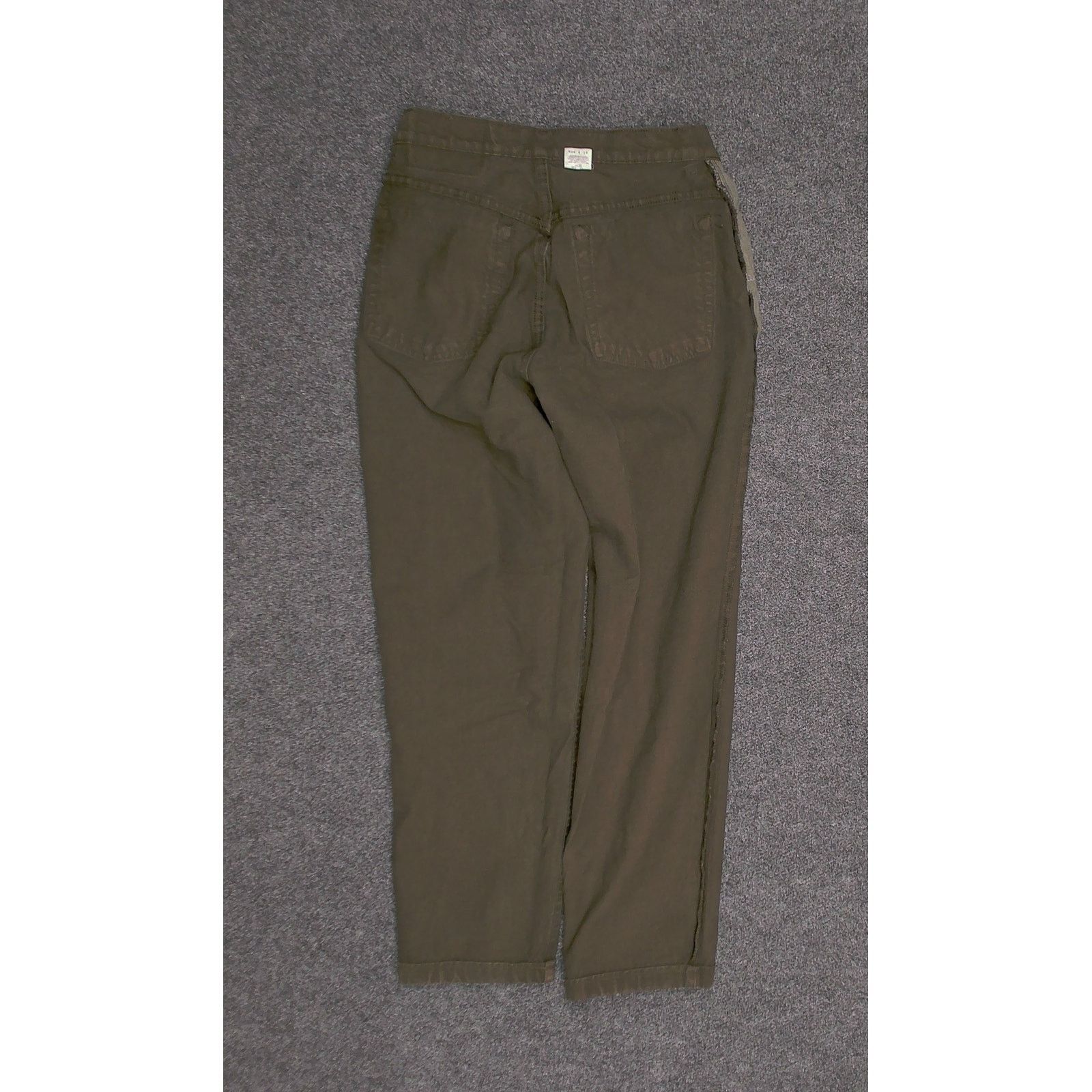 Levi's Vintage 1998 Levis 550 Custom Dyed Green 32x28 Size 34" / US 12 / IT 48 - 3 Thumbnail