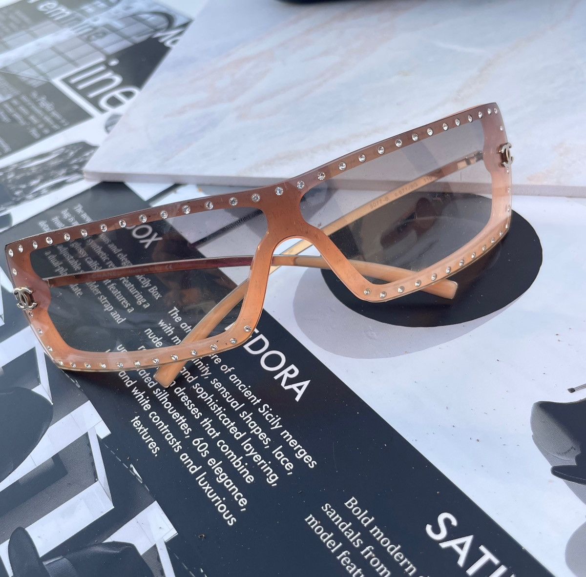 Chanel Chanel vintage sunglasses 5077-B Size ONE SIZE - 10 Thumbnail