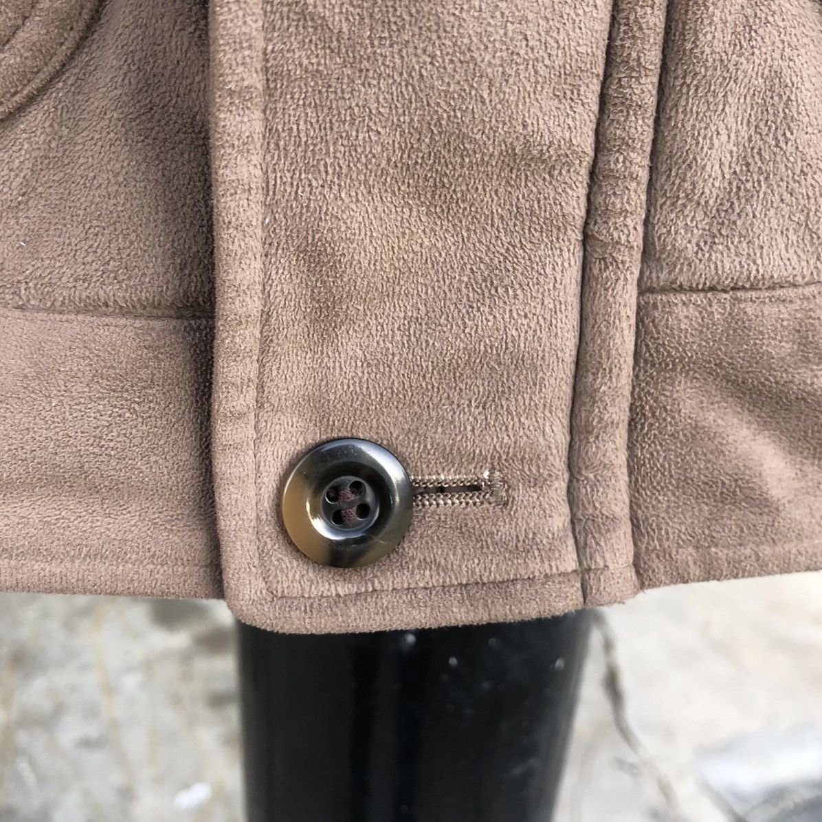 Japanese Brand Vintage Intermezzo Suede Bomber Jacket Size US M / EU 48-50 / 2 - 7 Thumbnail