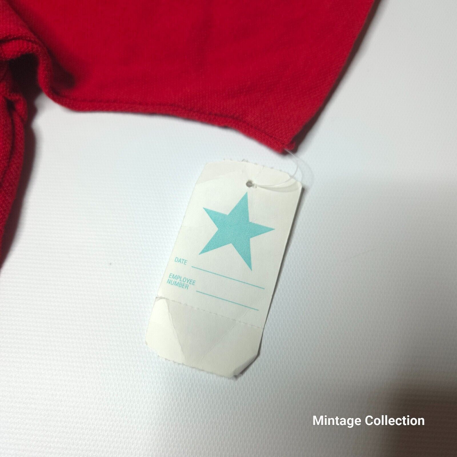 Ralph Lauren VINTAGE POLO RALPH LAUREN RED PIQUE POCKET SHIRT FLAG SHIELD Size US XL / EU 56 / 4 - 6 Thumbnail