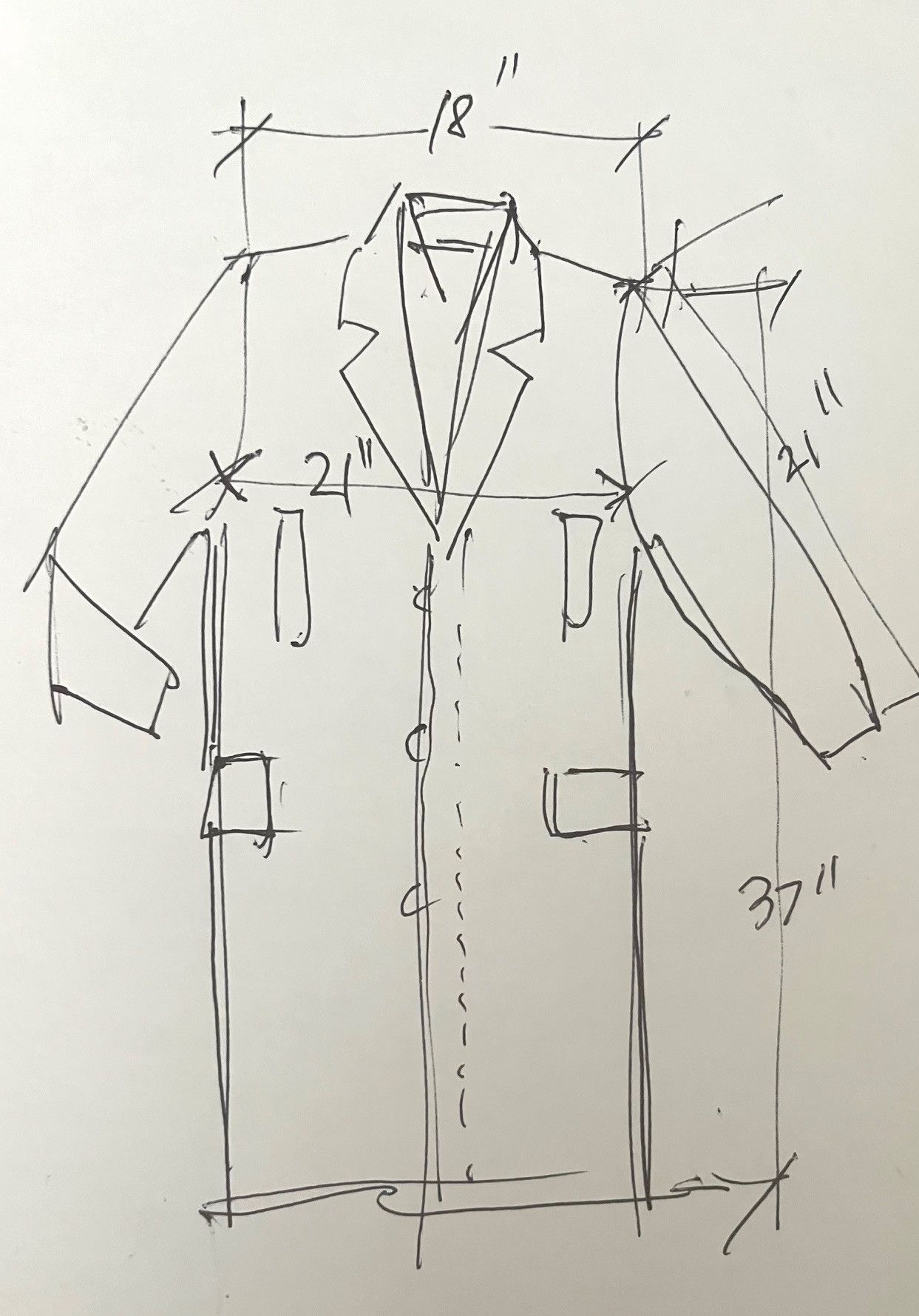 DKNY Overcoat by Donna Karan/DKNY Size US S / EU 44-46 / 1 - 4 Thumbnail