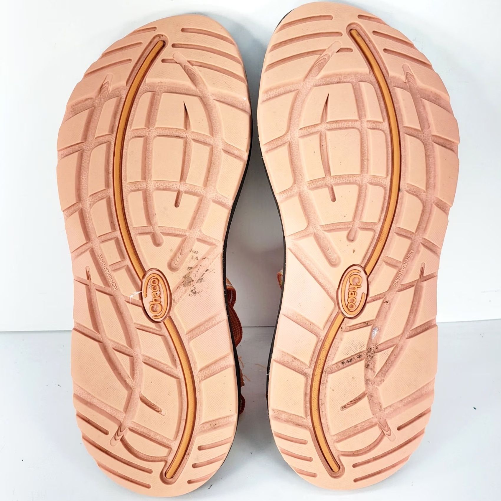 Chaco Chaco Z/Cloud Sandals Walking Hiking Comfort Straps Women's 9 Orange Multicolor Size US 9 / IT 39 - 7 Thumbnail