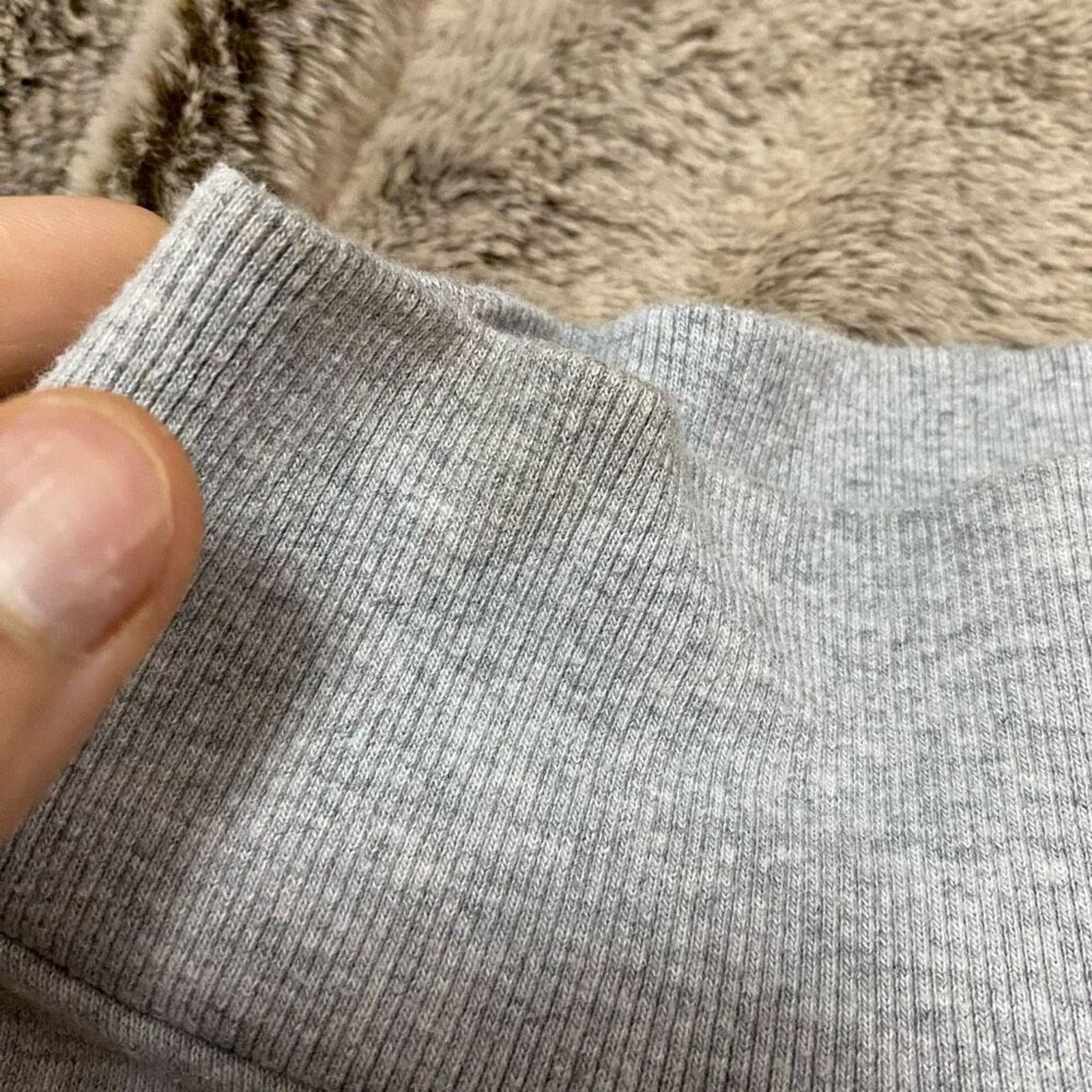 Champion Champion Heather Gray Mock Neck Pullover | Sz S Size S / US 4 / IT 40 - 2 Thumbnail