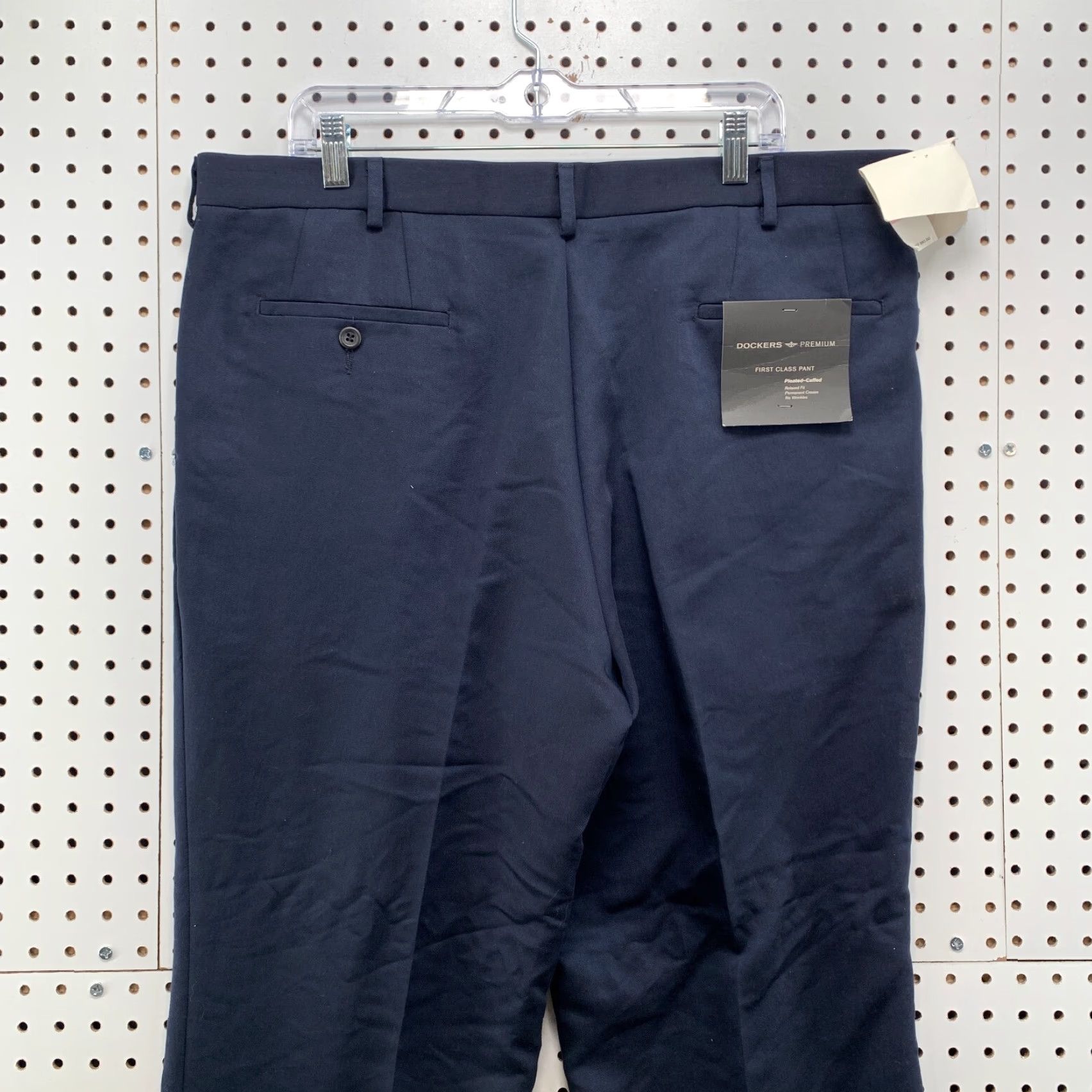 Dockers VINTAGE Dockers Men's Dress Pants Size 40x30 Classic Straight Business Casual Black NWT Size US 40 / EU 56 - 6 Thumbnail
