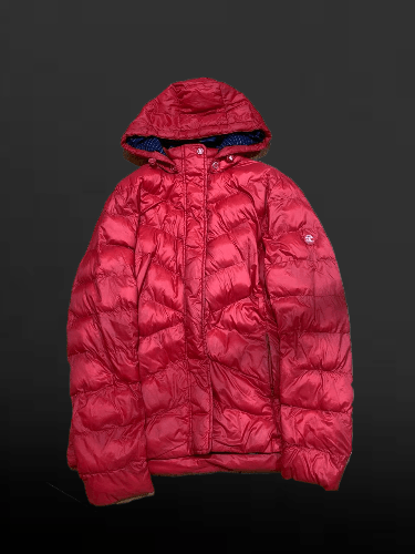 Barbour Barbour Red Outwear Down Jacket Women's Size L / US 10 / IT 46 - 1 Thumbnail