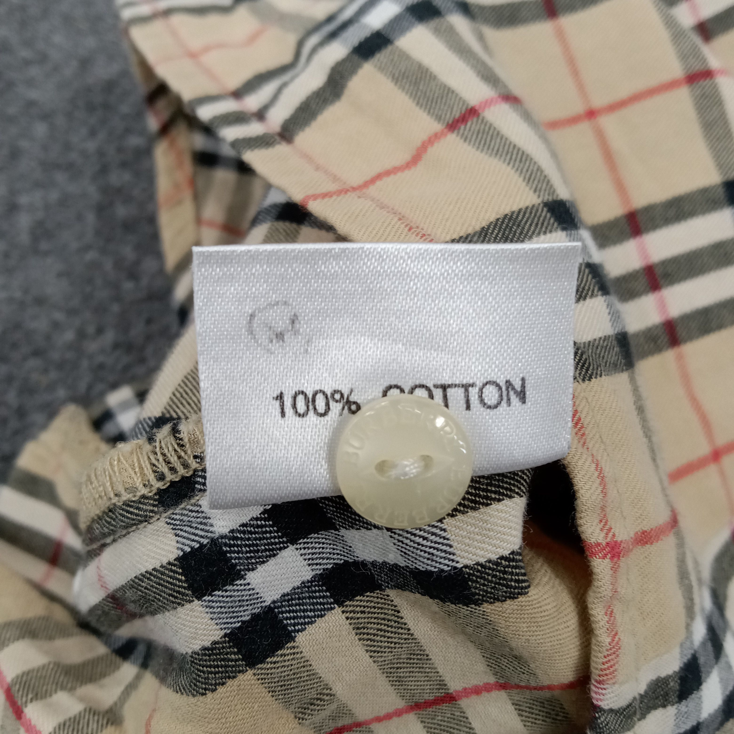 Burberry × Vintage Burberry London Nova Check Shirt Button Up Size S / US 4 / IT 40 - 6 Thumbnail