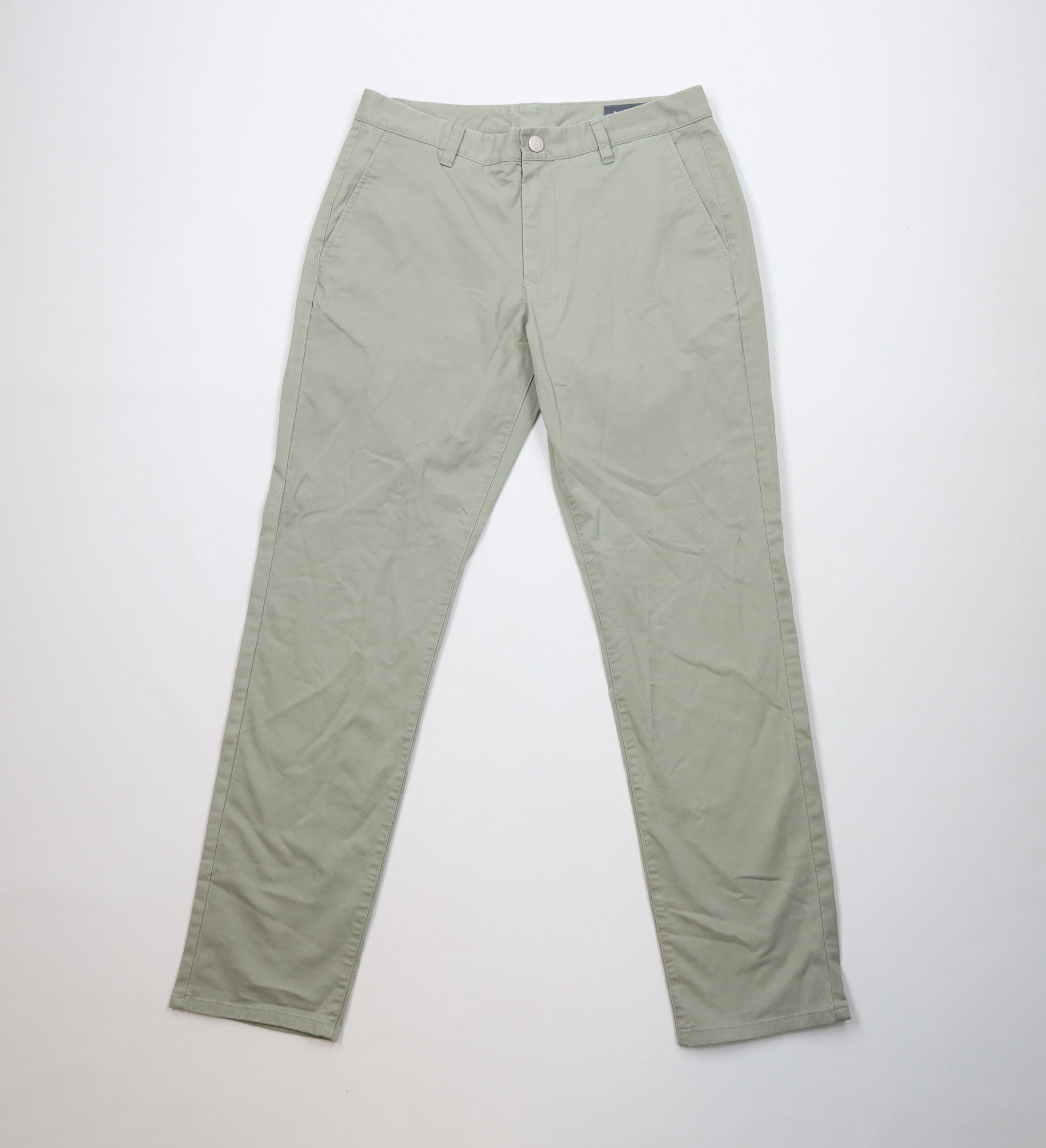 Bonobos Bonobos Athletic Fit Straight Leg Chino Pants Light Green Size US 32 / EU 48 - 1 Thumbnail