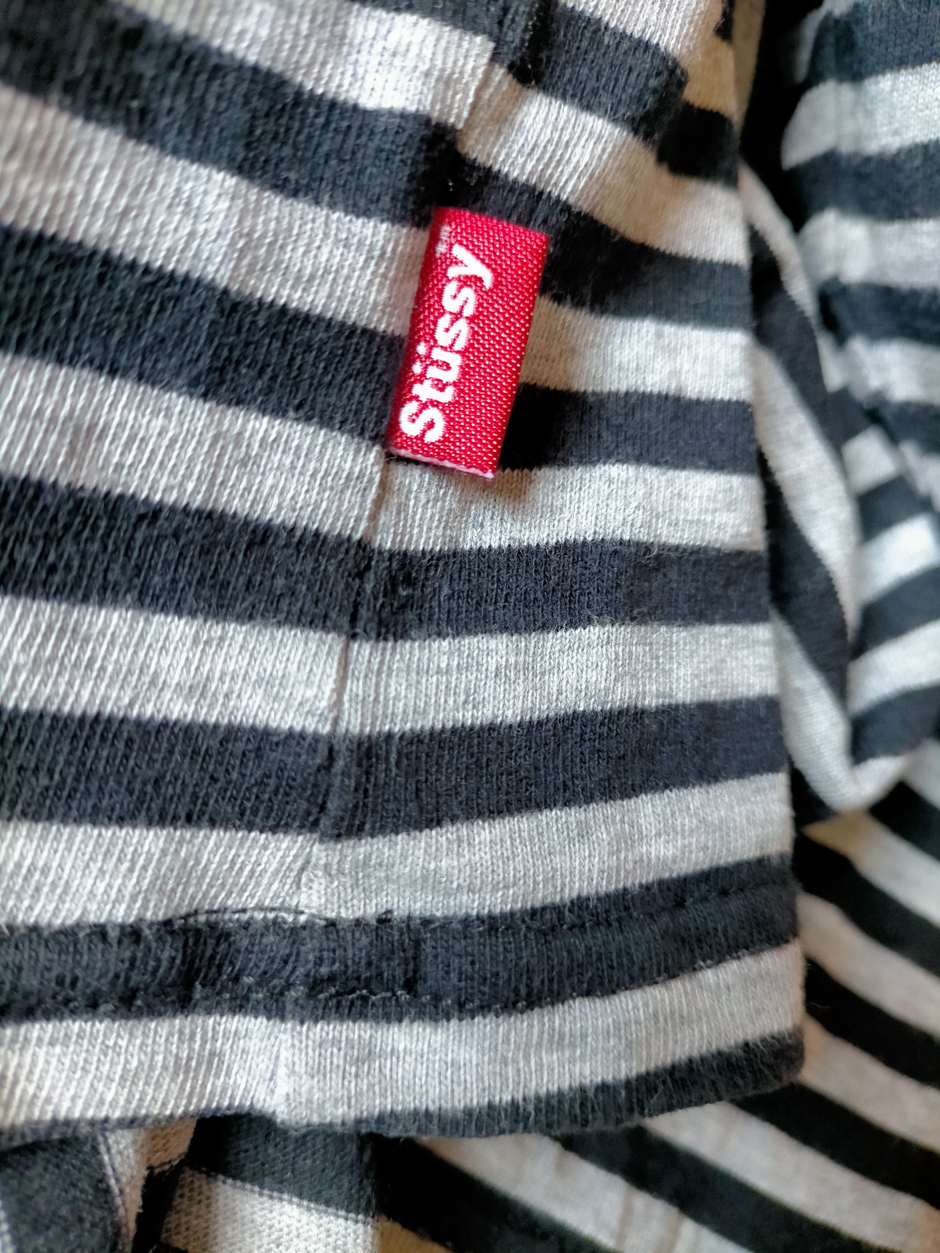 Stussy Stussy Stripe Pocket Stretch Long Sleeve Tee Size US XL / EU 56 / 4 - 9 Thumbnail