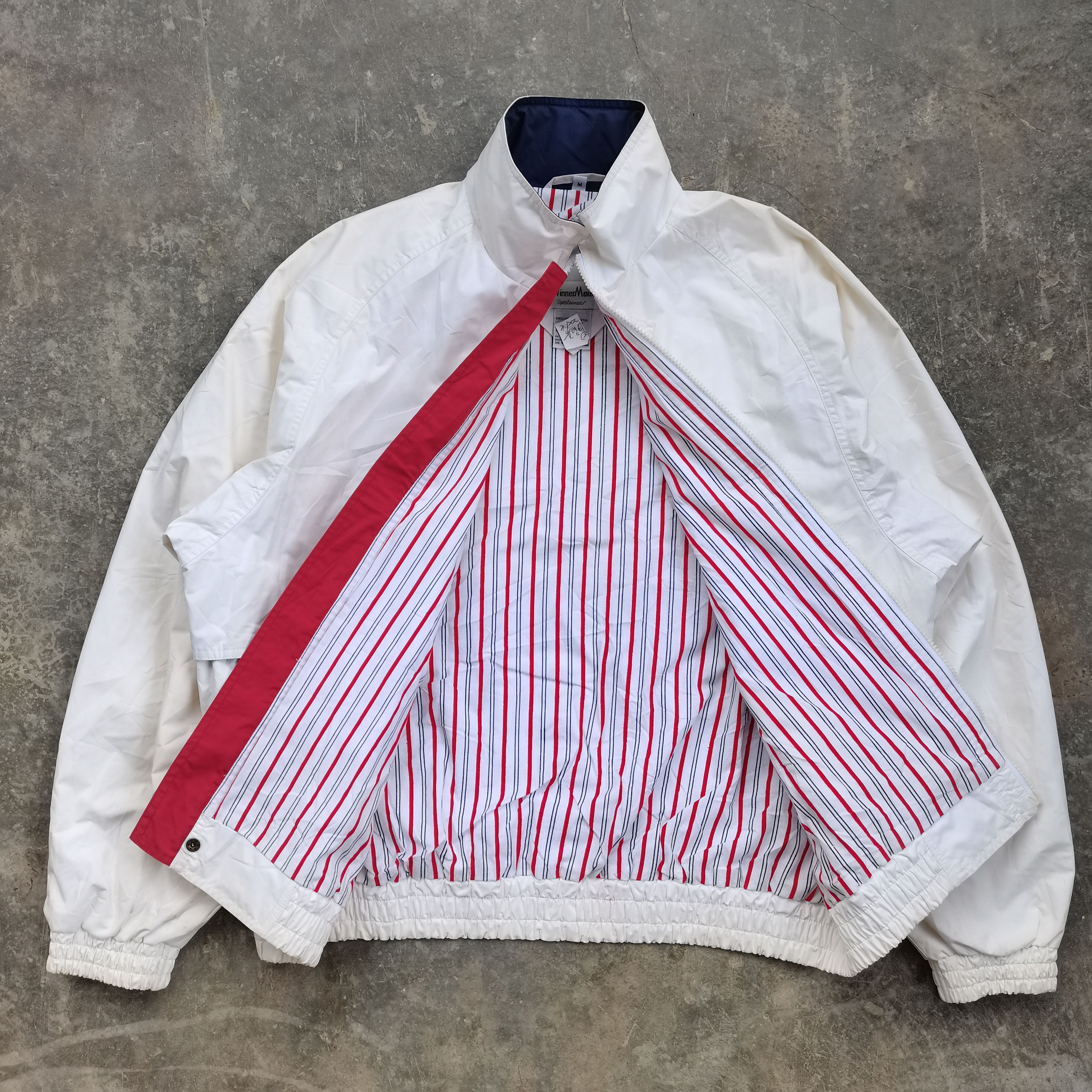 Vintage Crazy Vintage 1994 KENWOOD CUP Bomber Coach Jacket Size US M / EU 48-50 / 2 - 2 Thumbnail