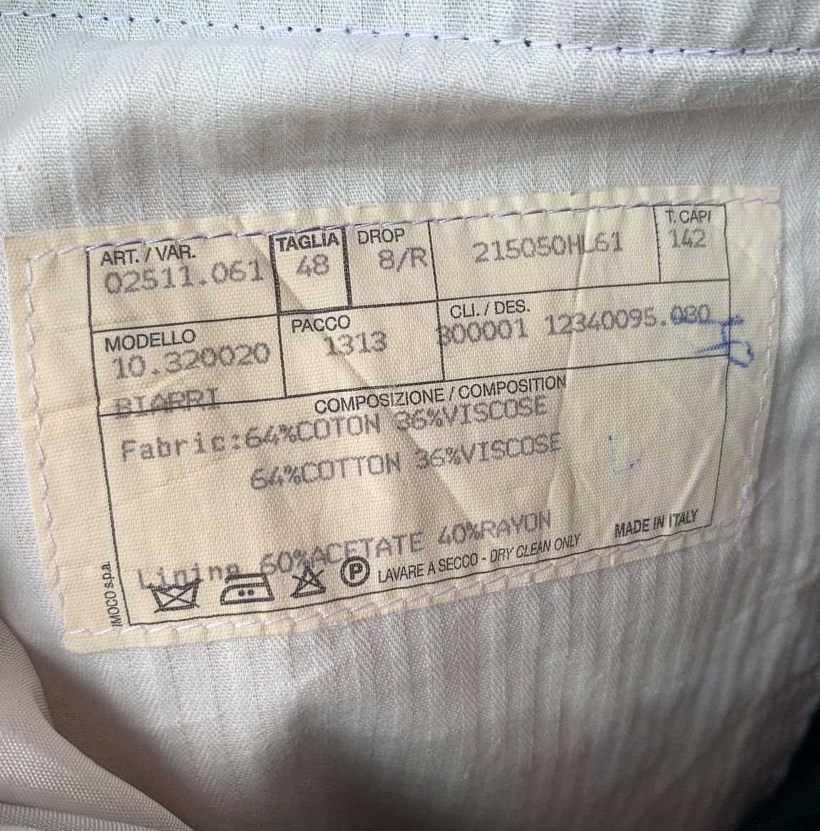 Hermes Vintage Hermes Paris Classic Straight Trousers Stripe Pant Size US 32 / EU 48 - 13 Thumbnail