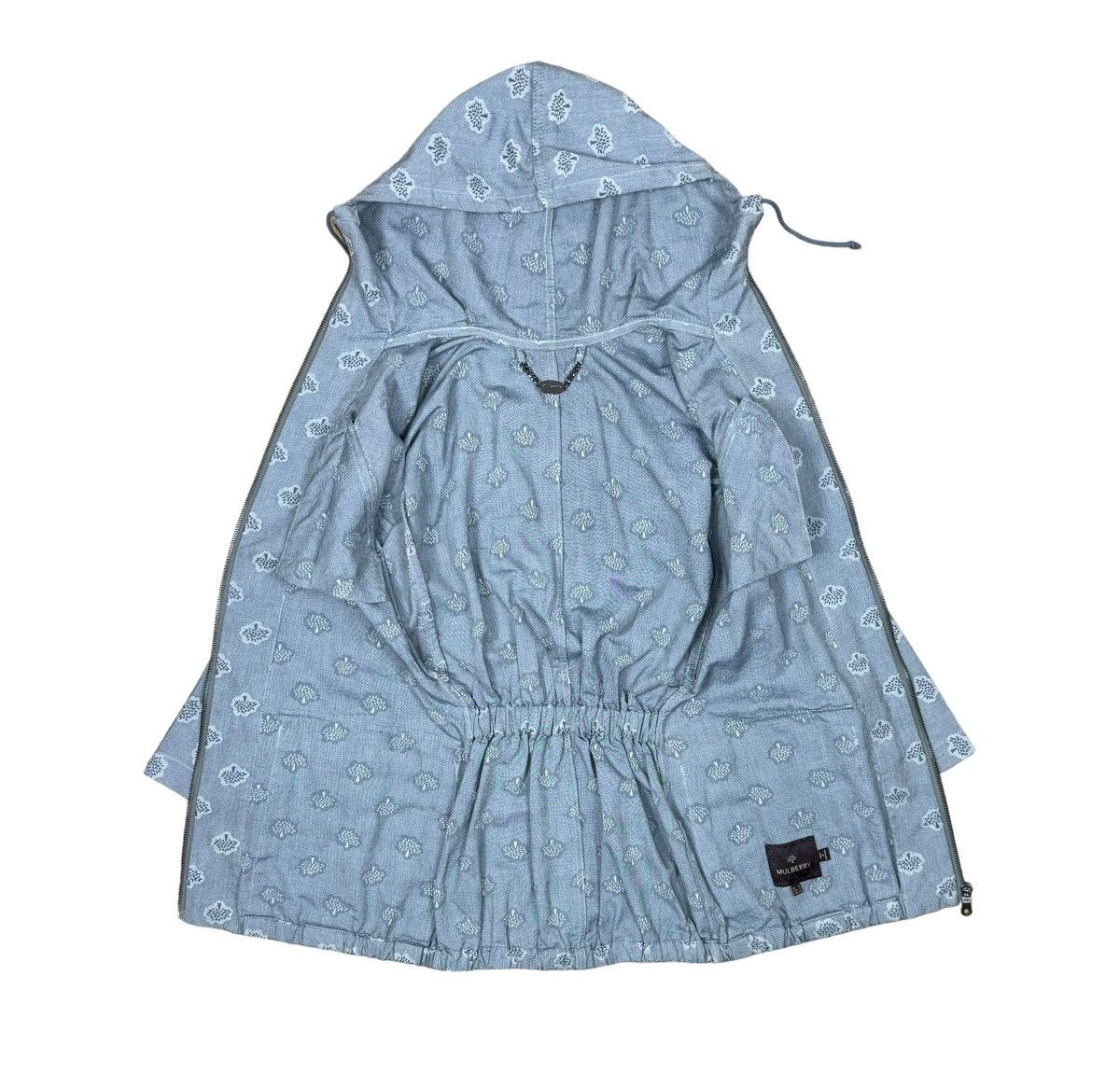 Mulberry Mulberry Monogram Printed Cotton Parka Jacket size US 4 Size S / US 4 / IT 40 - 14 Thumbnail