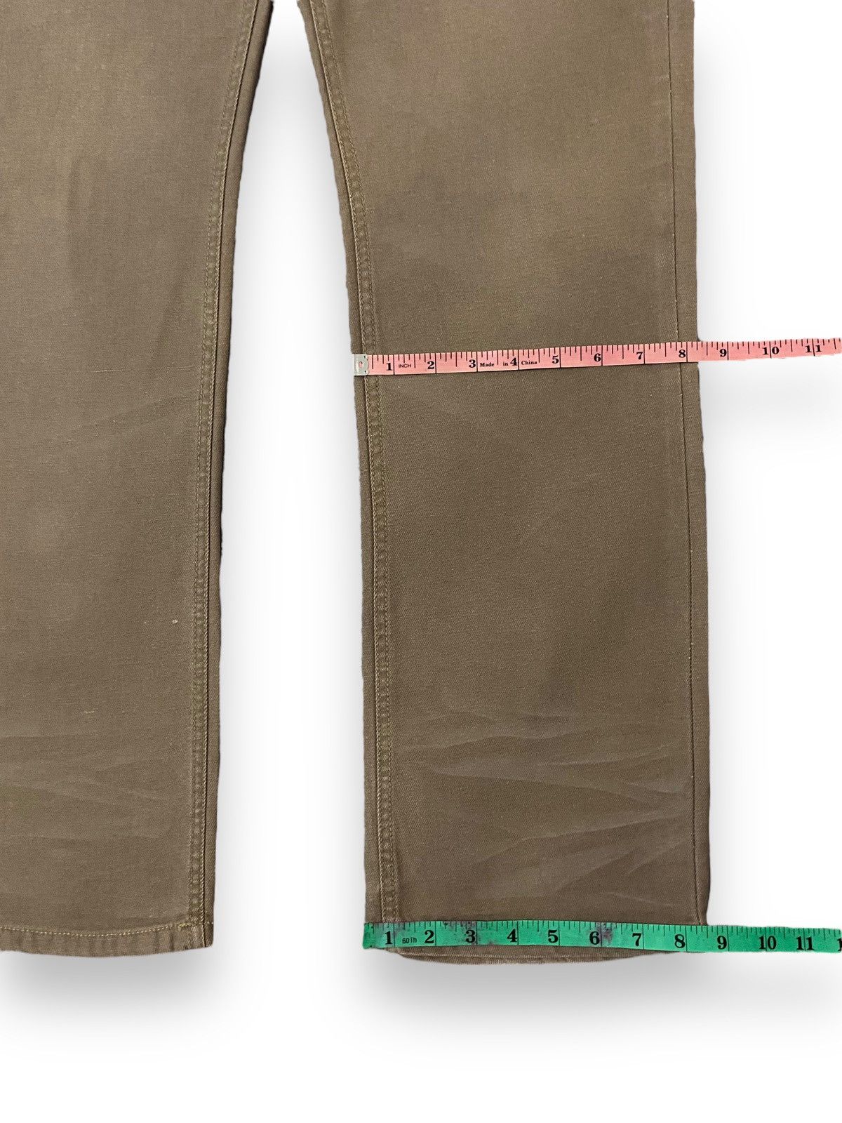 In The Attic In The Attic Japan Multipocket Beige Buckleback Button Denim Size US 32 / EU 48 - 20 Thumbnail
