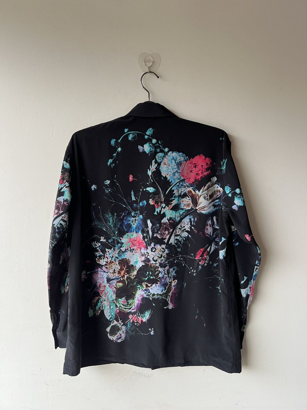 Lad Musician Lad Musician SS19 Vibrant Floral Print Long Sleeve Shirt Size US M / EU 48-50 / 2 - 6 Thumbnail