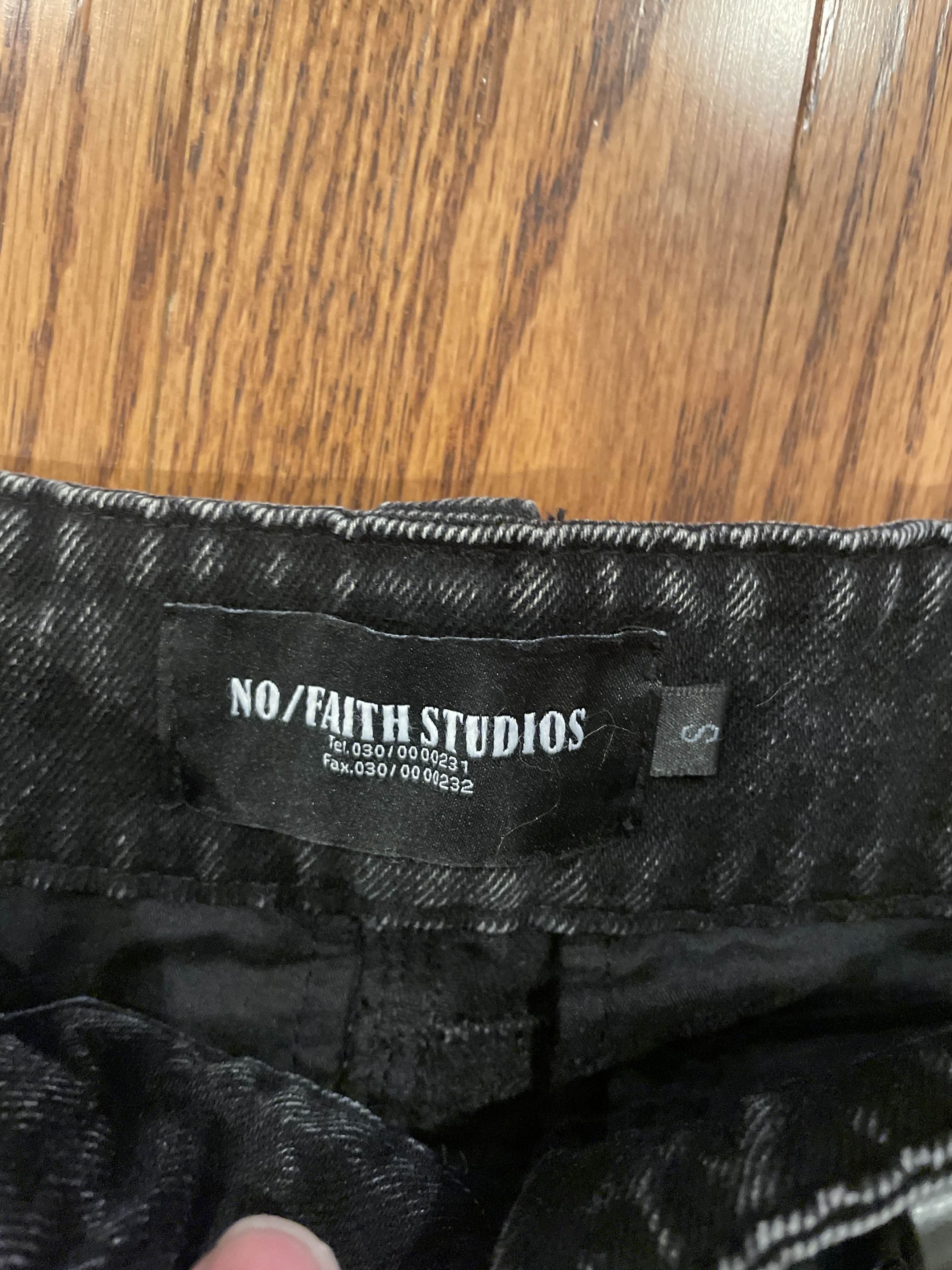 No Faith Studios WAVE CARGO BLACK Size US 30 / EU 46 - 3 Thumbnail