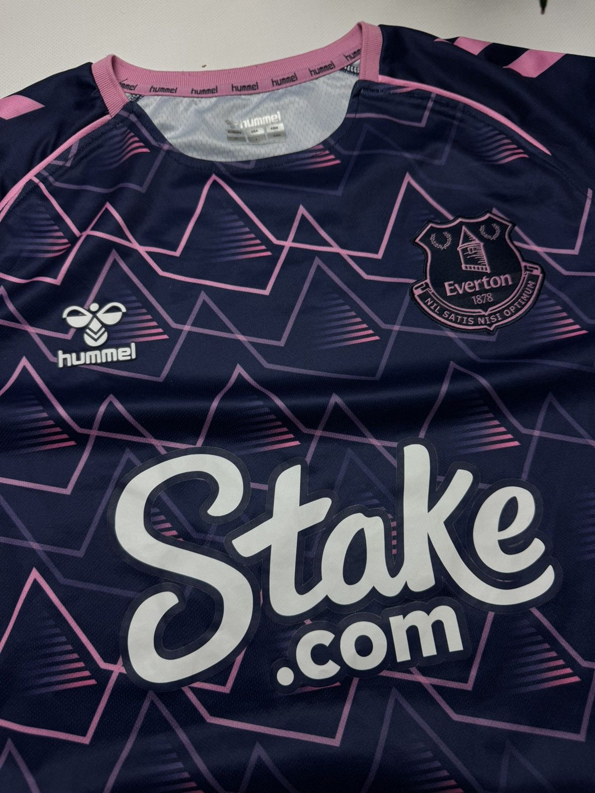 Hummel Rare Hummel Everton soccer jersey y2k Size US XL / EU 56 / 4 - 6 Thumbnail