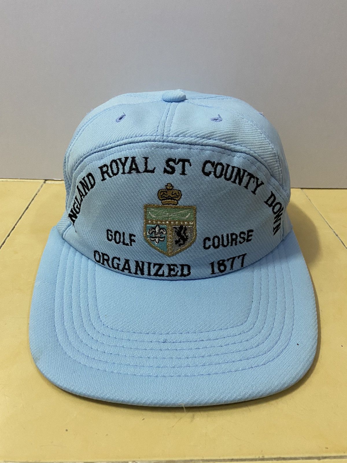 New England Outerwear VINTAGE ENGLAND ROYAL ST COUNTY DOWN GOLF COURSE V CAP Size ONE SIZE - 1 Thumbnail