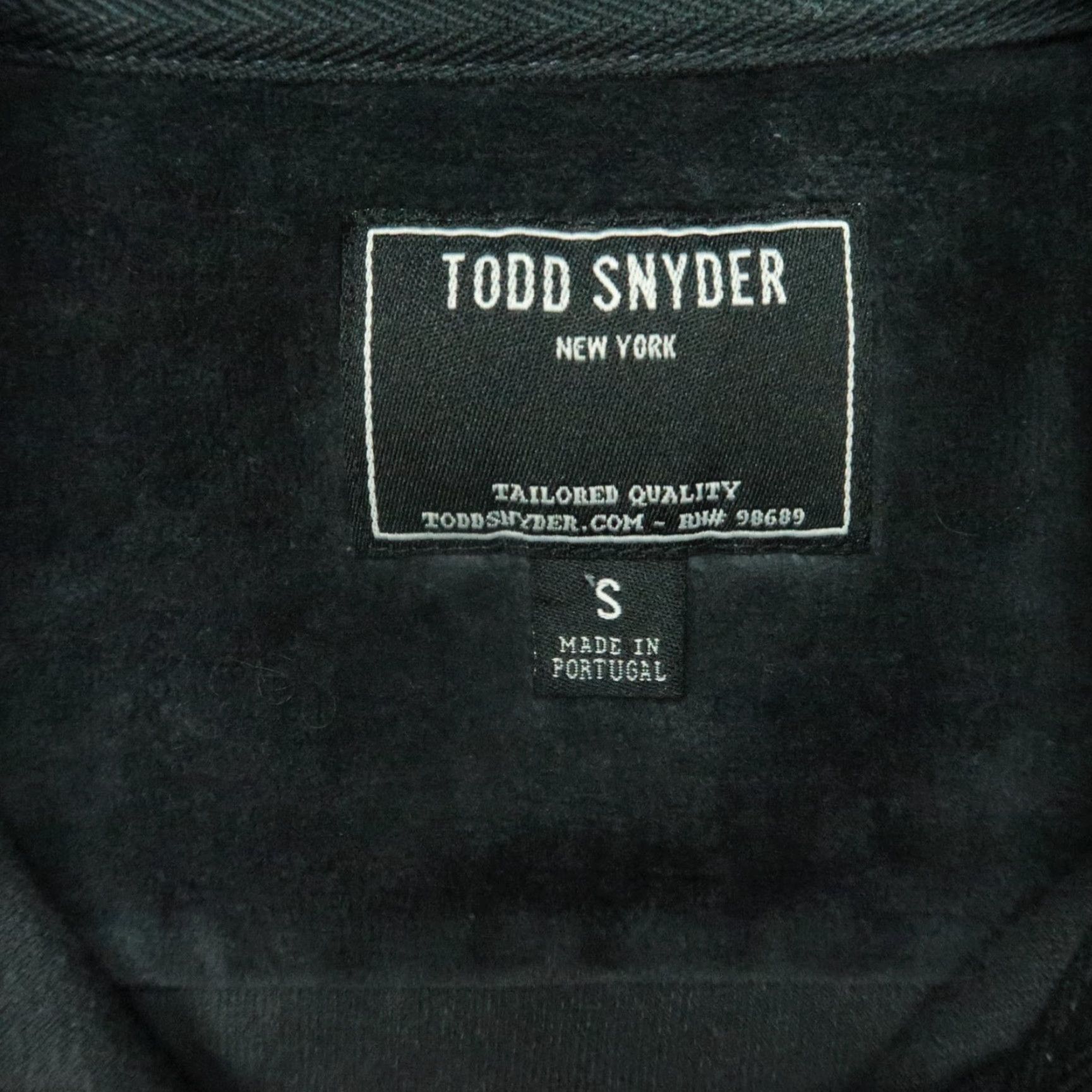 Todd Snyder Todd Snyder Button-Up Shirt Men Small Gray Velvet Cotton Polyester Long Sleeve Collared Chest Size 38 in Regular Fit Size US S / EU 44-46 / 1 - 3 Thumbnail